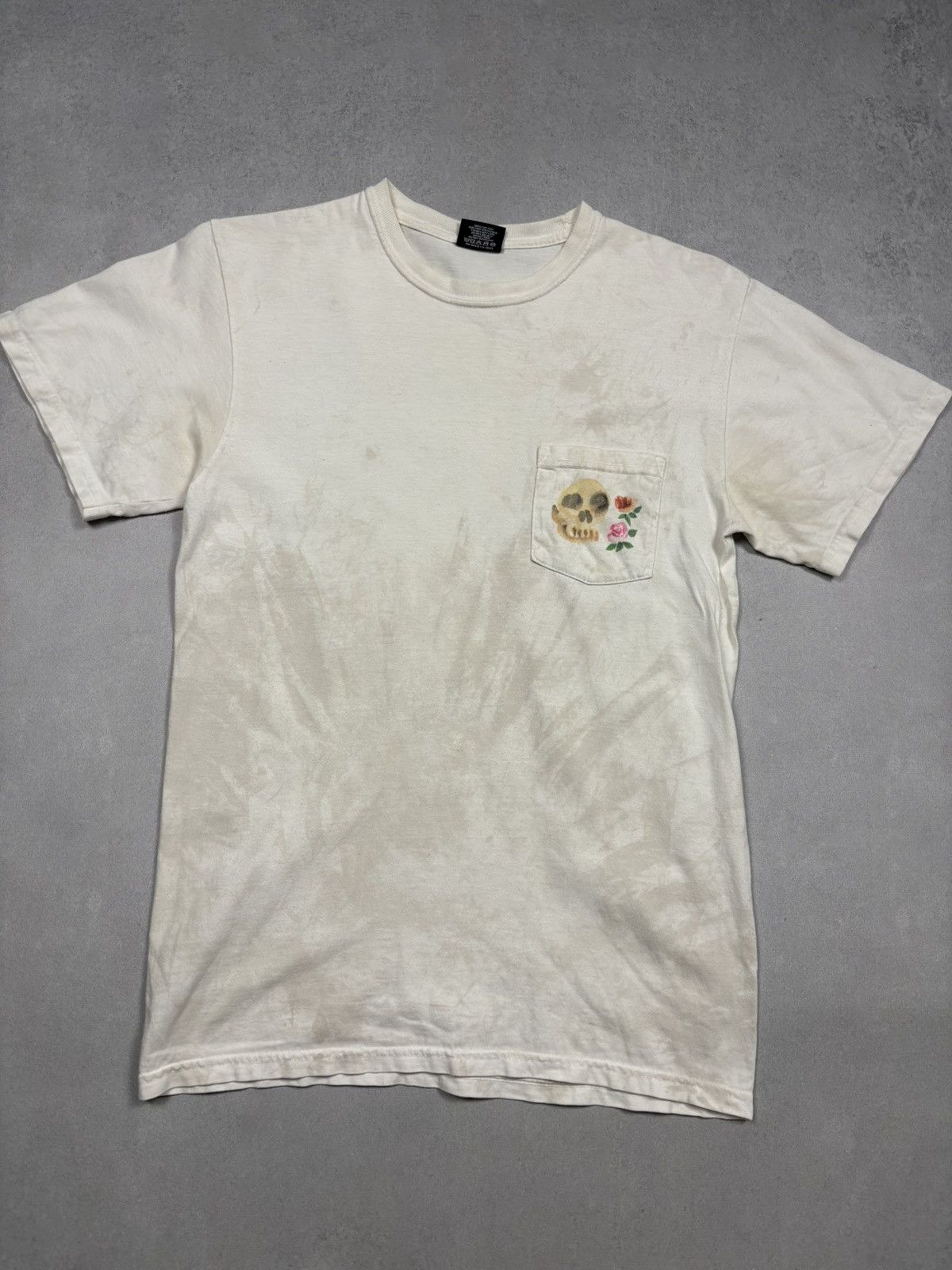 Stussy Trashed Vintage Stussy Calavera Pocket Snake Skull T-Shirt S Size US S / EU 44-46 / 1 - 2 Thumbnail