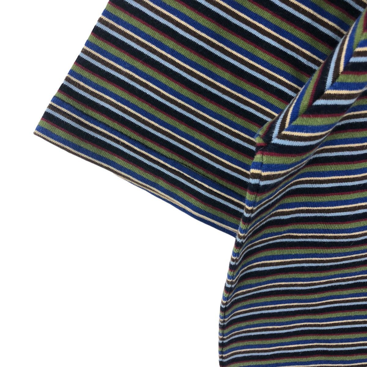 Vintage Pick!! Vtg 90's ROBERT AUGUST Surfing Stripe Pocket Tshirt Size US L / EU 52-54 / 3 - 7 Thumbnail