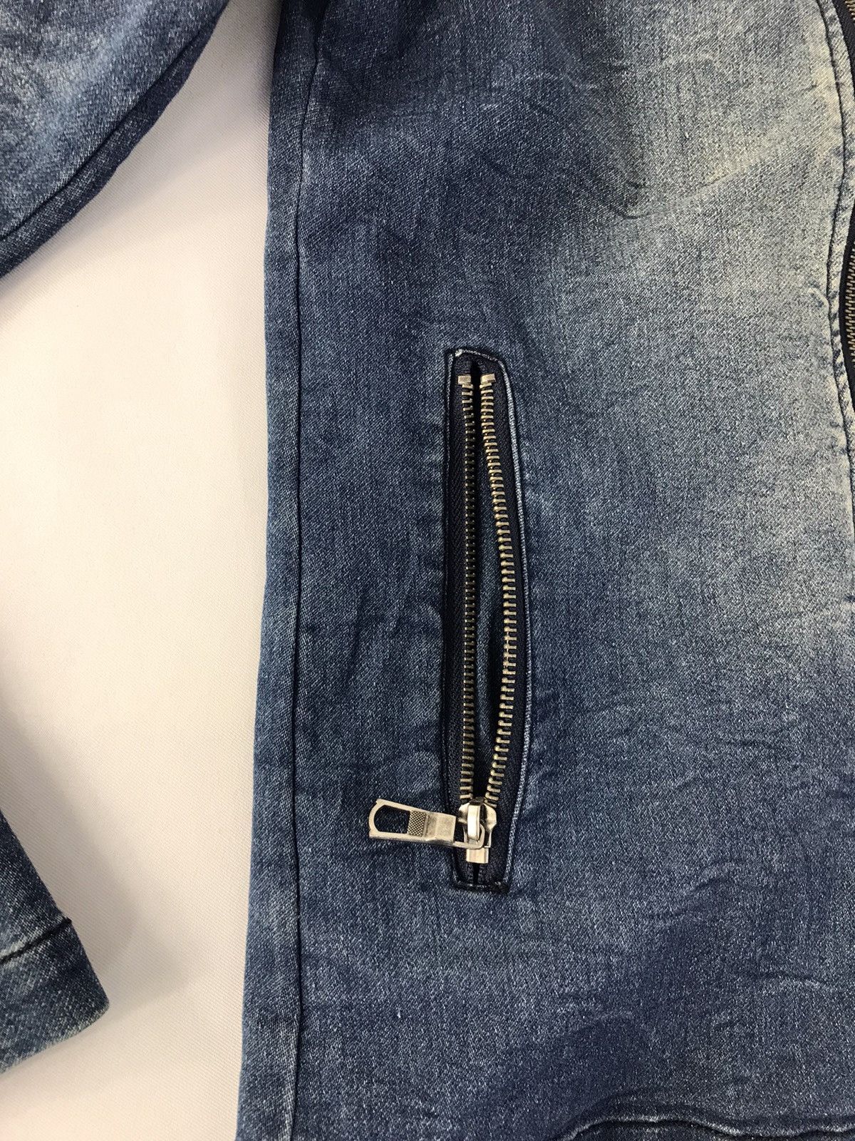 Japanese Brand Vintage Diviner Reckless Life Denim Jacket Zipper Pocket Size US M / EU 48-50 / 2 - 6 Thumbnail