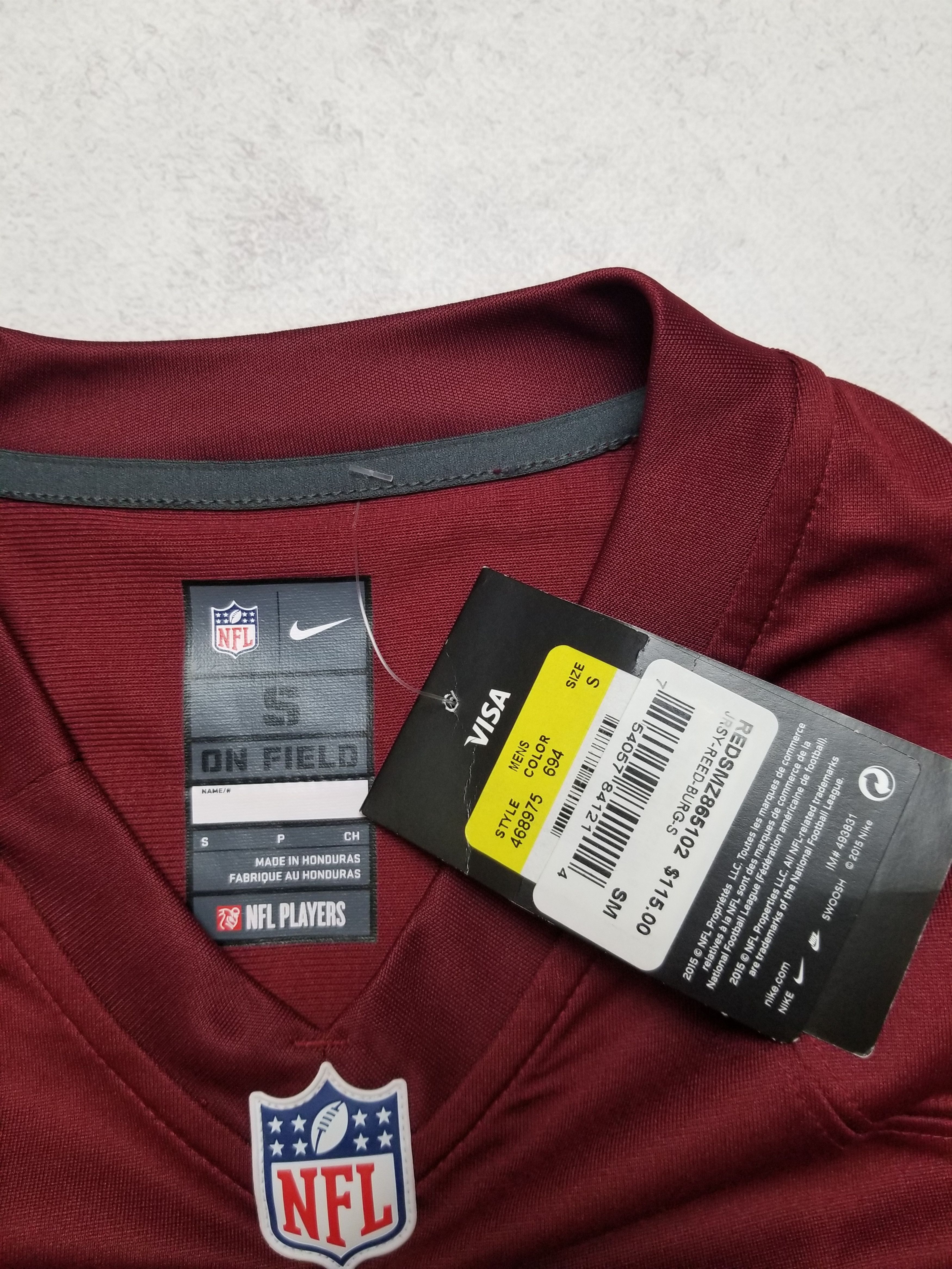 Nike Nike Washington Redskins Reed #86 Burgundy NFL Jersey Size US S / EU 44-46 / 1 - 15 Thumbnail