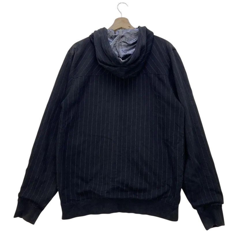 Quiksilver Quiksilver Striped Spell Out Hooded Jacket Size US M / EU 48-50 / 2 - 3 Thumbnail