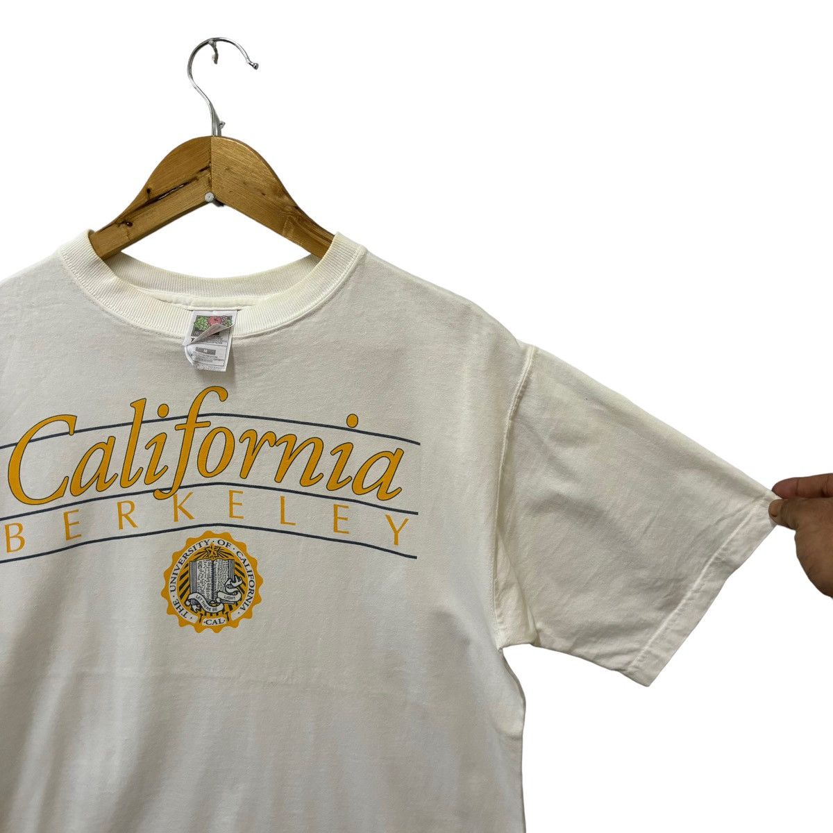 Fruit Of The Loom × Vintage Vintage University of California Berkeley American collage Size US M / EU 48-50 / 2 - 6 Thumbnail