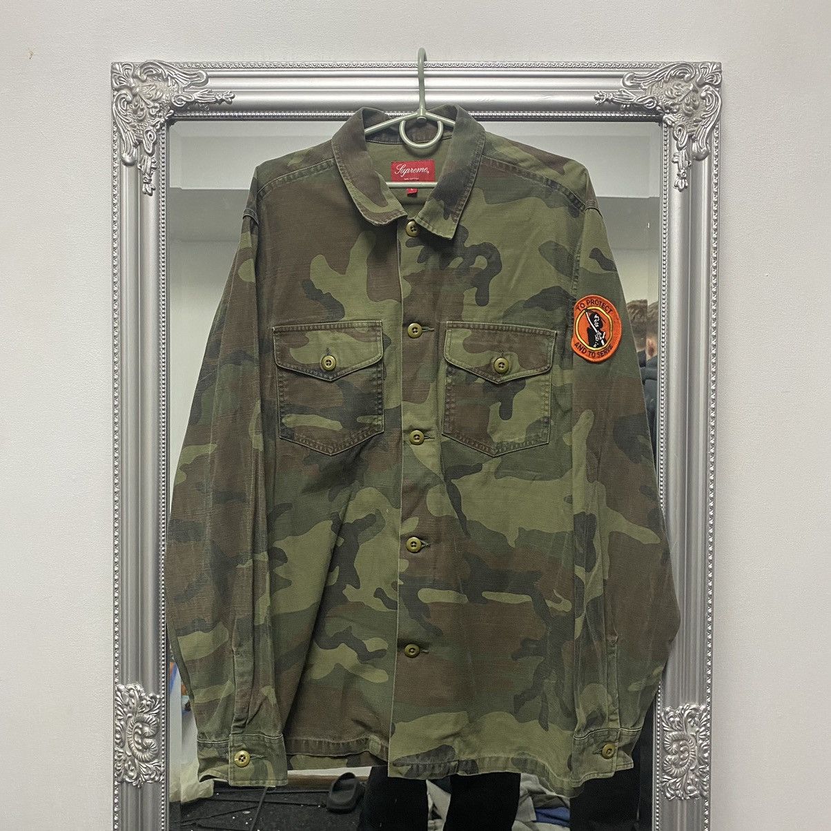 Supreme Supreme Military “Army” Overshirt Jacket Vintage Size US L / EU 52-54 / 3 - 1 Thumbnail