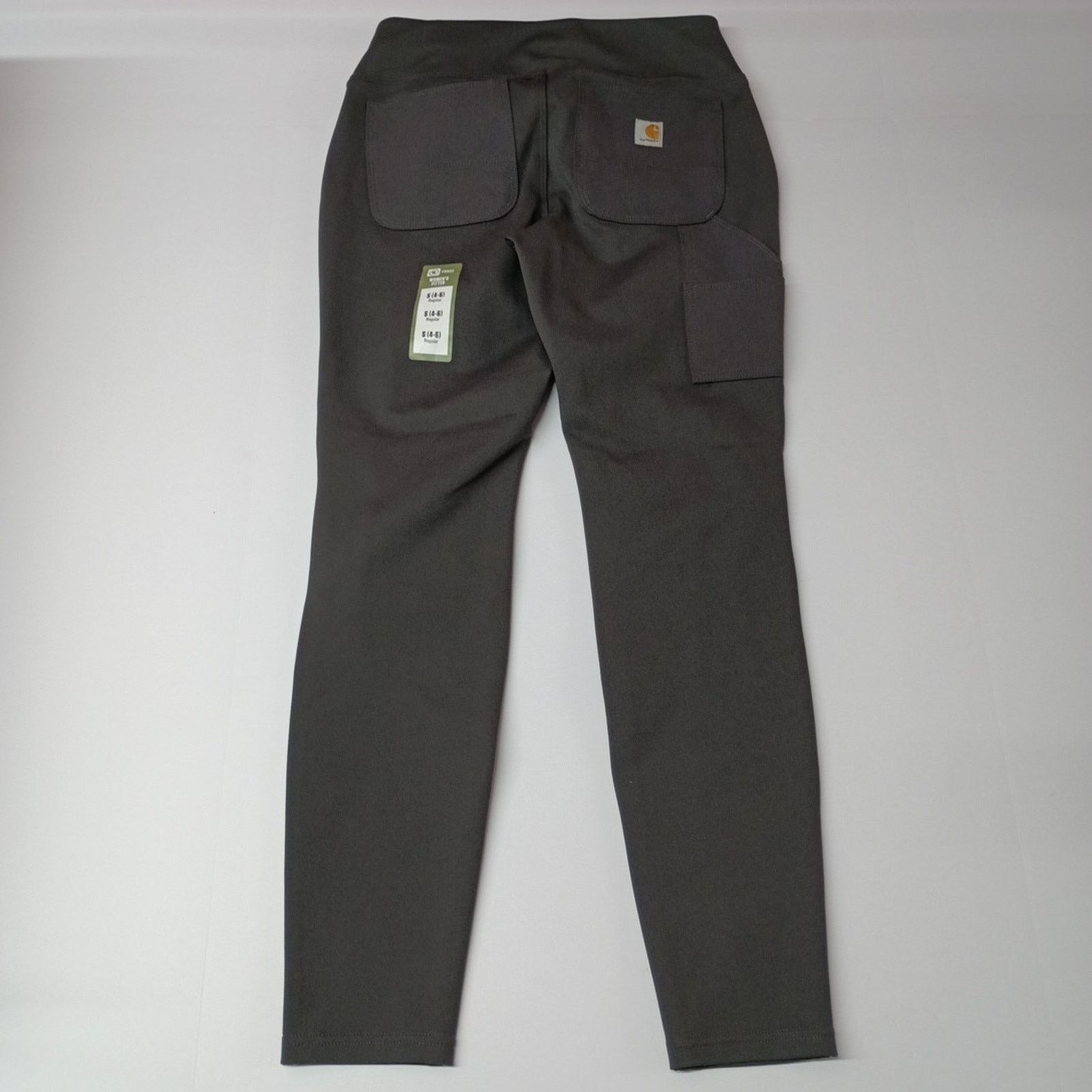 Carhartt New Carhartt Women's S Fitted Midweight Utility Legging Gray Size 28" / US 6 / IT 42 - 10 Thumbnail