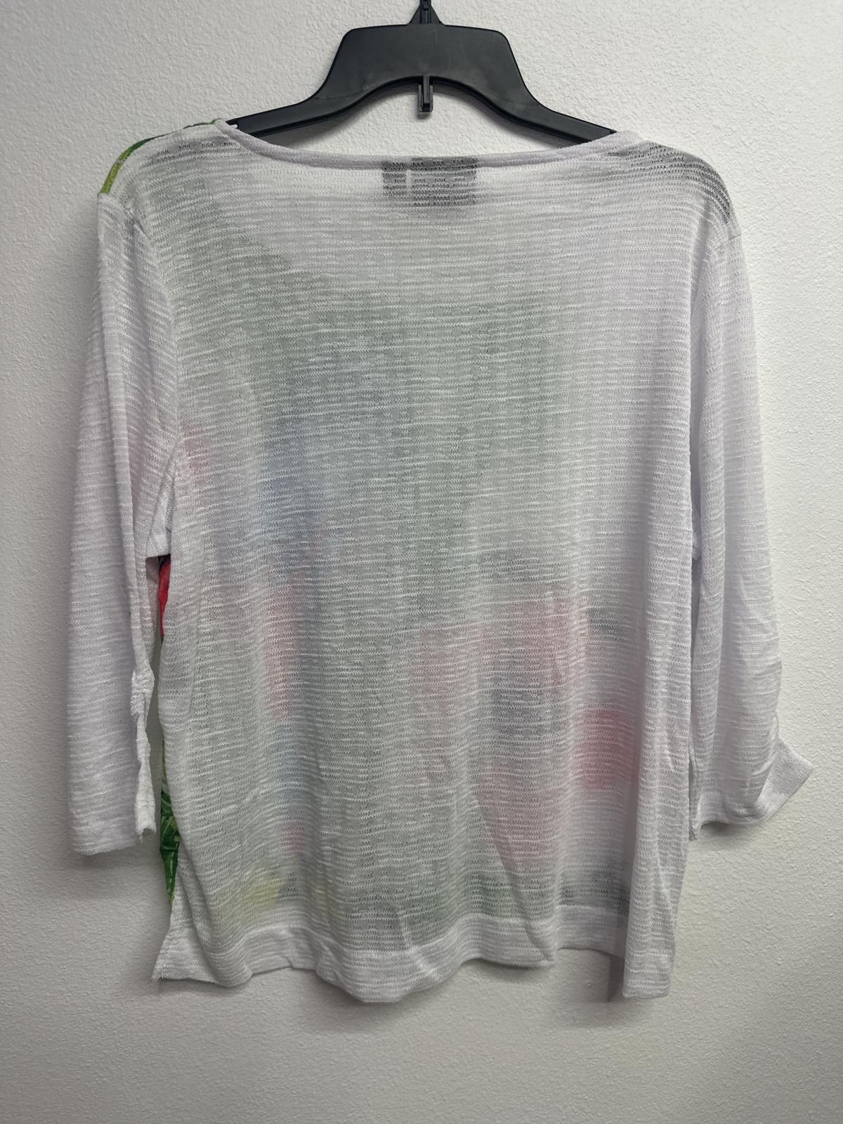 Other Ongue Casual PXL Tropical Print Lightweight Top Size XL / US 12-14 / IT 48-50 - 4 Thumbnail