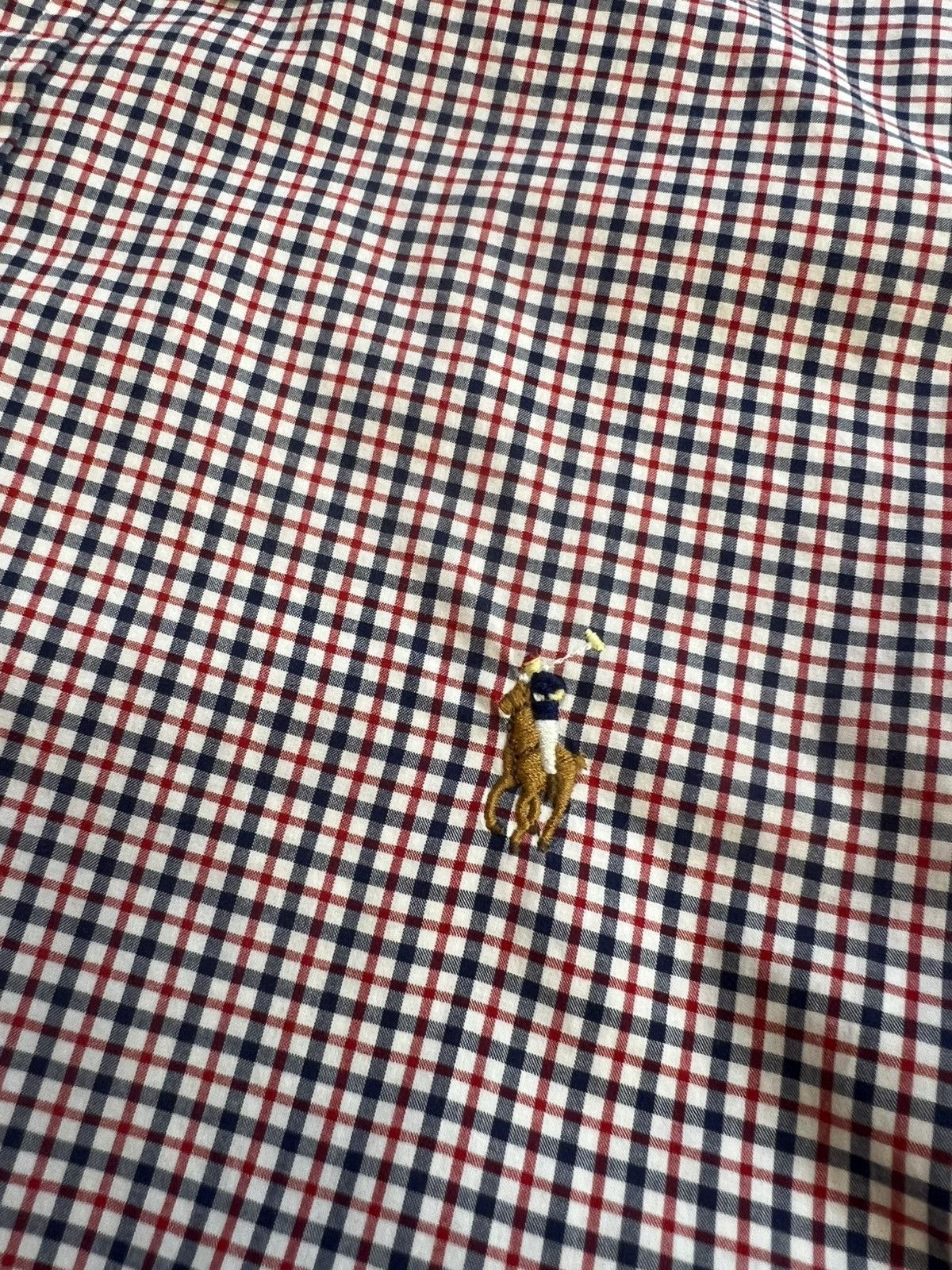 Ralph Lauren Ralph Lauren Slim Fit Plaid Shirt L Blue Red Check Cotton Size US L / EU 52-54 / 3 - 5 Thumbnail
