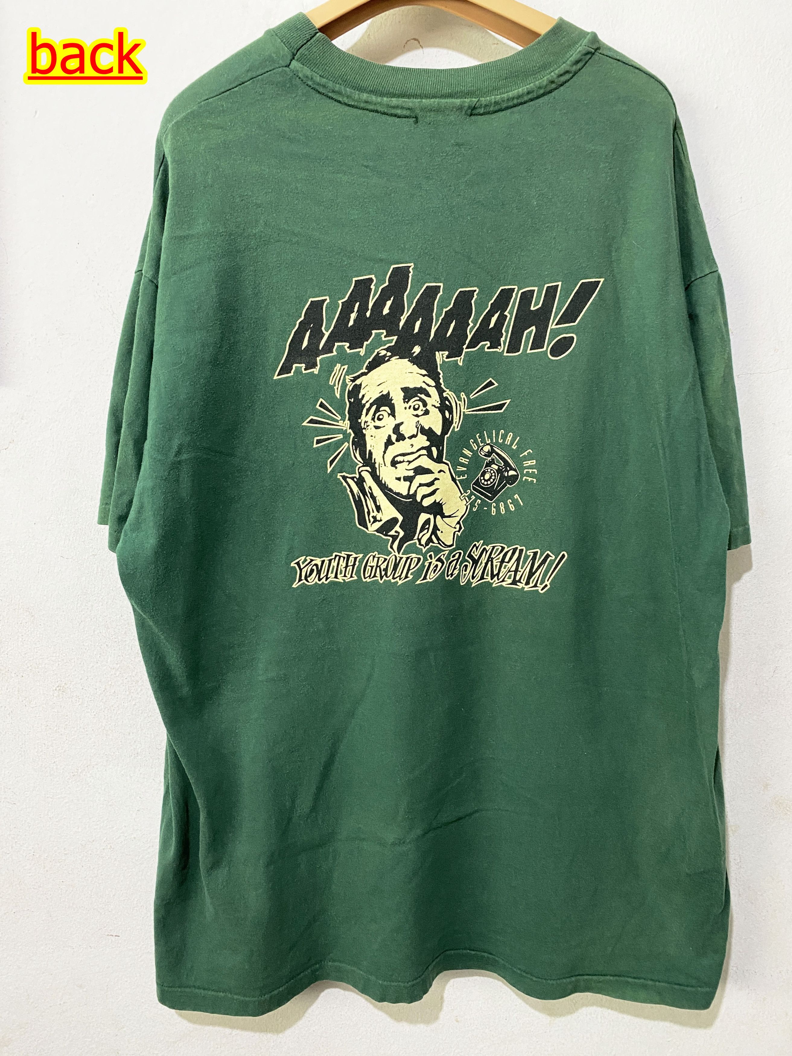 Band Tees × Vintage Vintage Evangelical Free Church Shirt Size US XL / EU 56 / 4 - 1 Thumbnail