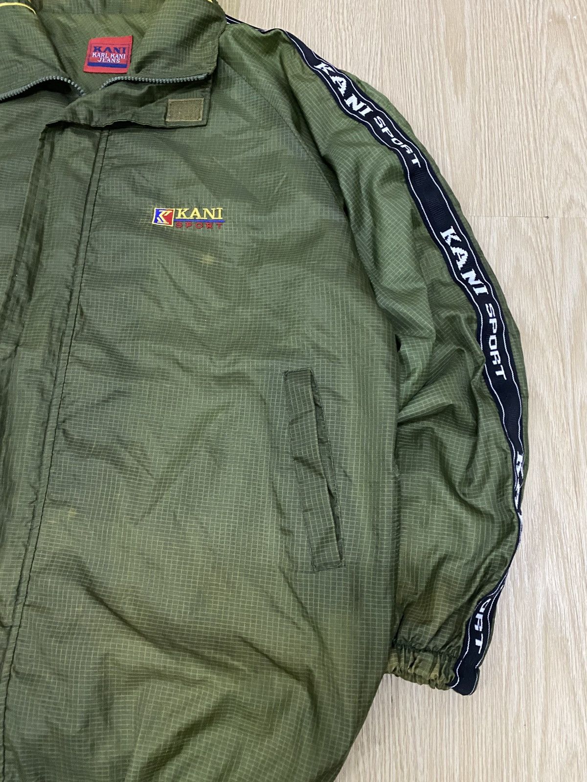 Karl Kani Karl Kani big logo light jacket Size US XL / EU 56 / 4 - 4 Thumbnail