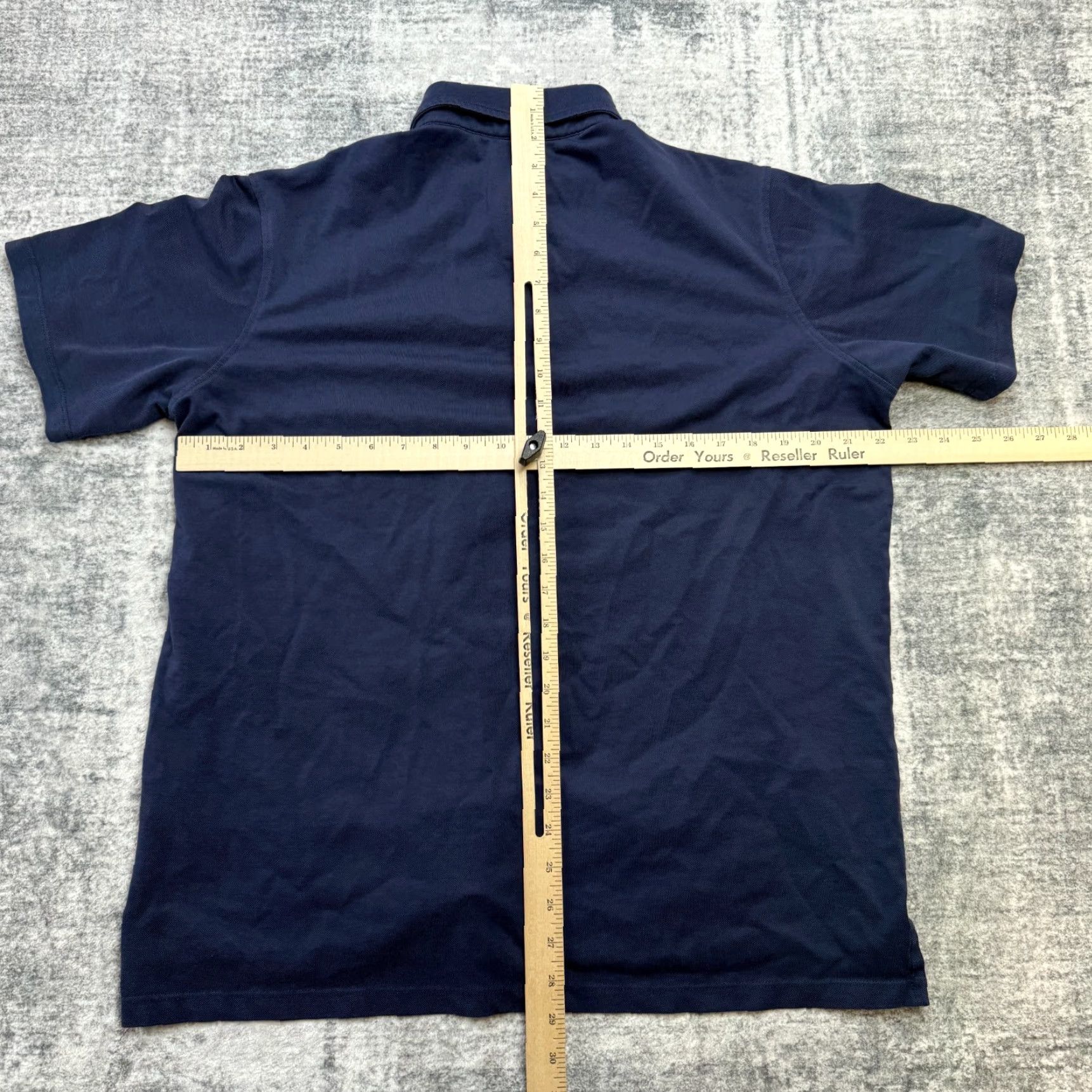 Vintage Greyson Polo Shirt Mens Large Navy Blue Pique Knit BRR Cooling Performance Golf Shirt Size US L / EU 52-54 / 3 - 6 Thumbnail