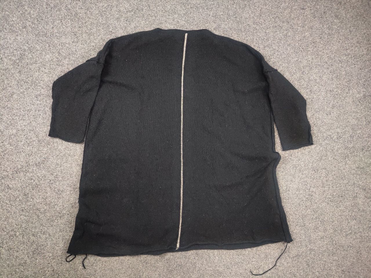 Rundholz Studio b3 Design Amelsa Mud Dark Oversized Knit Tunic Cotton Size S / US 4 / IT 40 - 16 Thumbnail