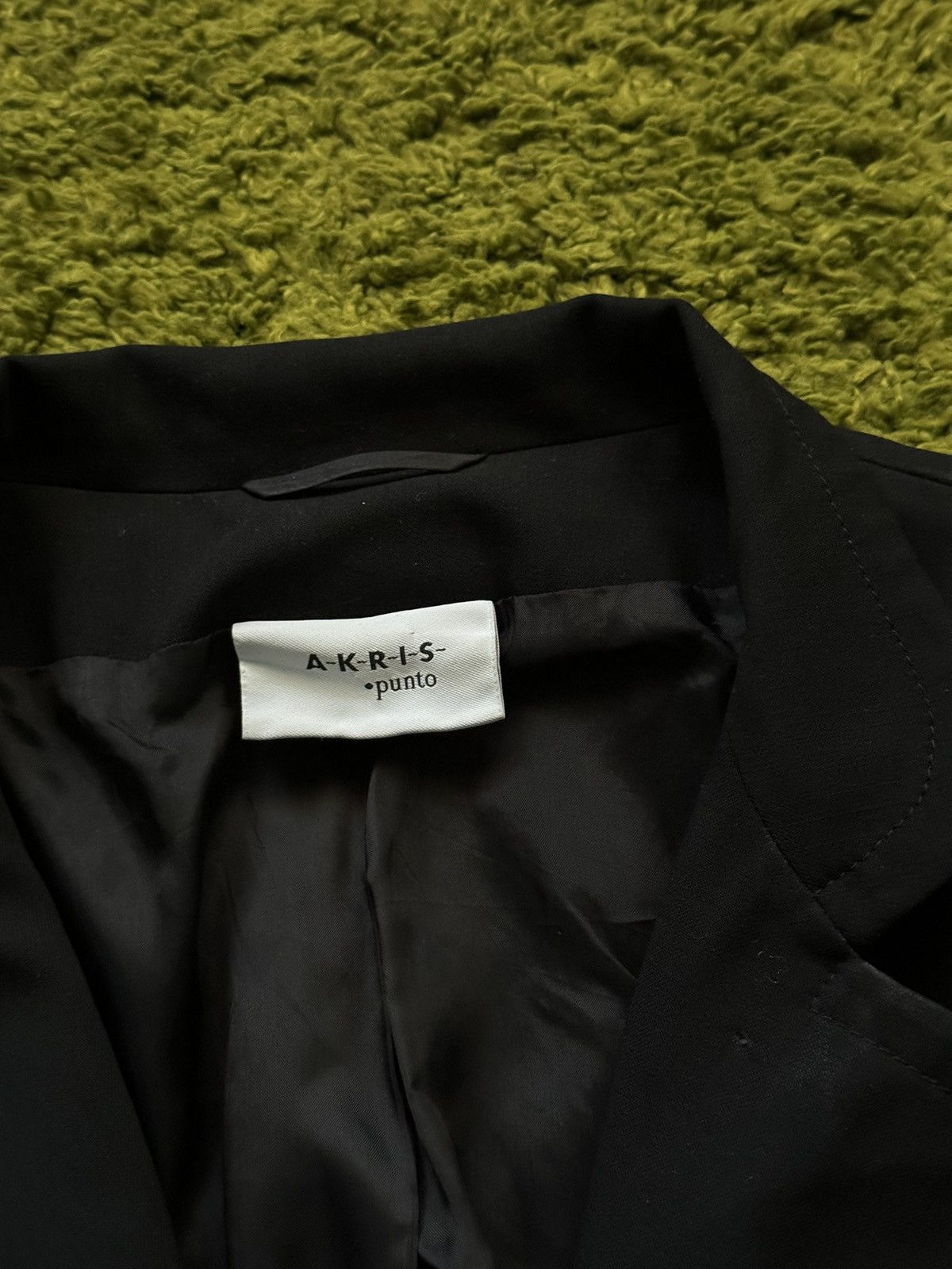 Akris × Designer Akris 100% wool minimalist blazer jacket Size XL / US 12-14 / IT 48-50 - 4 Thumbnail