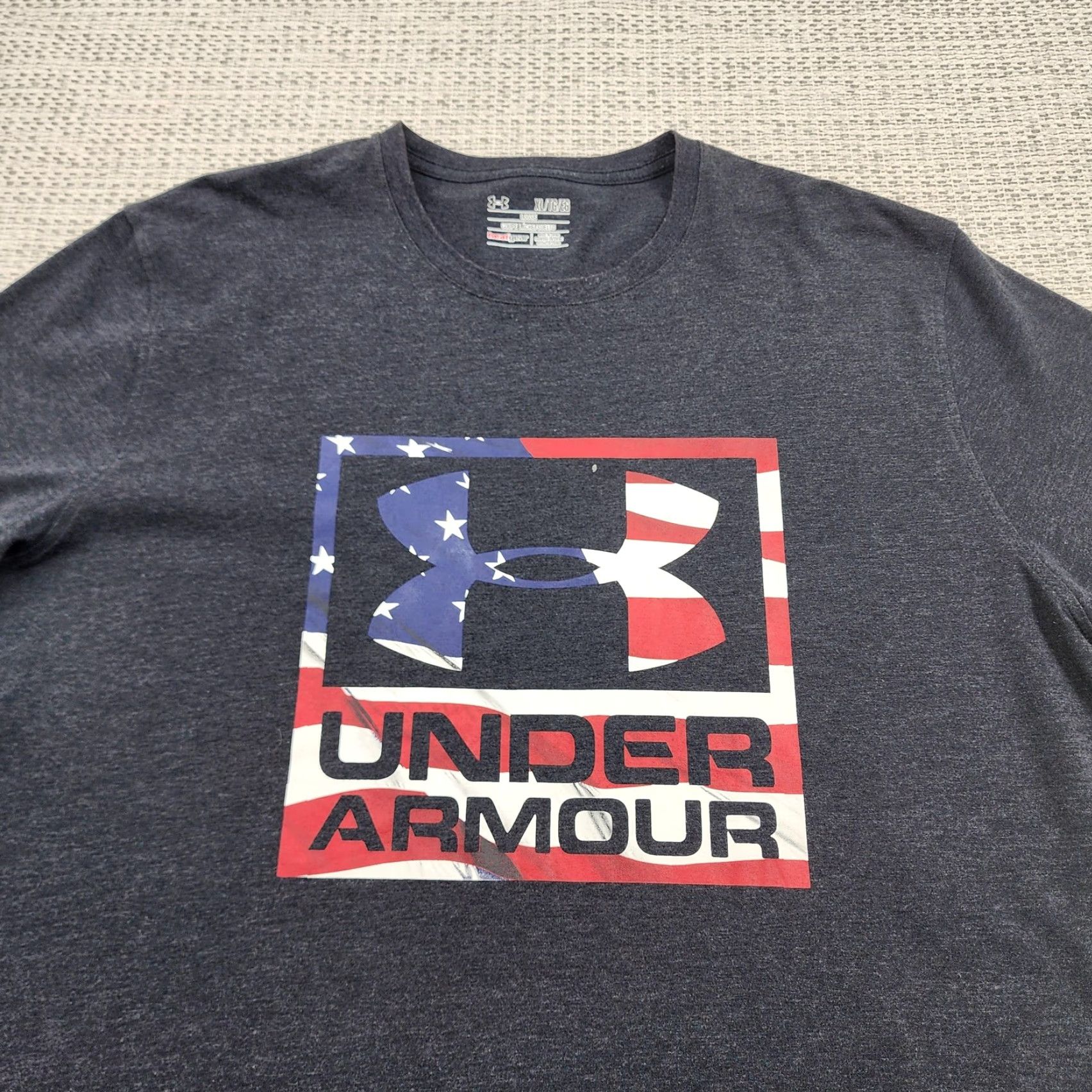 Under Armour Under Armour Shirt Mens XL HeatGear American Flag Freedom Loose Patriotic Size US XL / EU 56 / 4 - 2 Thumbnail