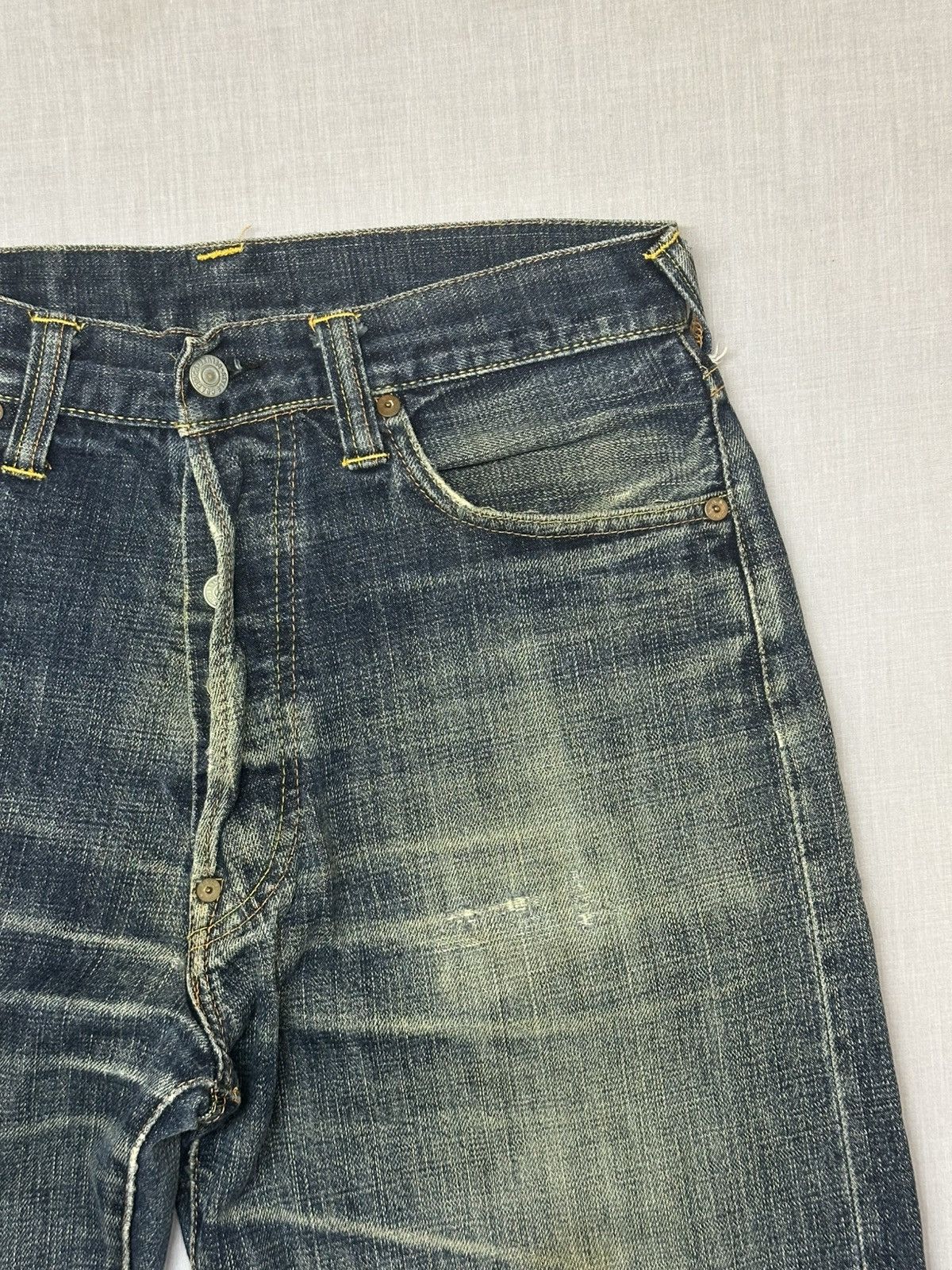 Evisu EVISU Ribbon Embroidered Denim Pants. Size US 32 / EU 48 - 8 Thumbnail