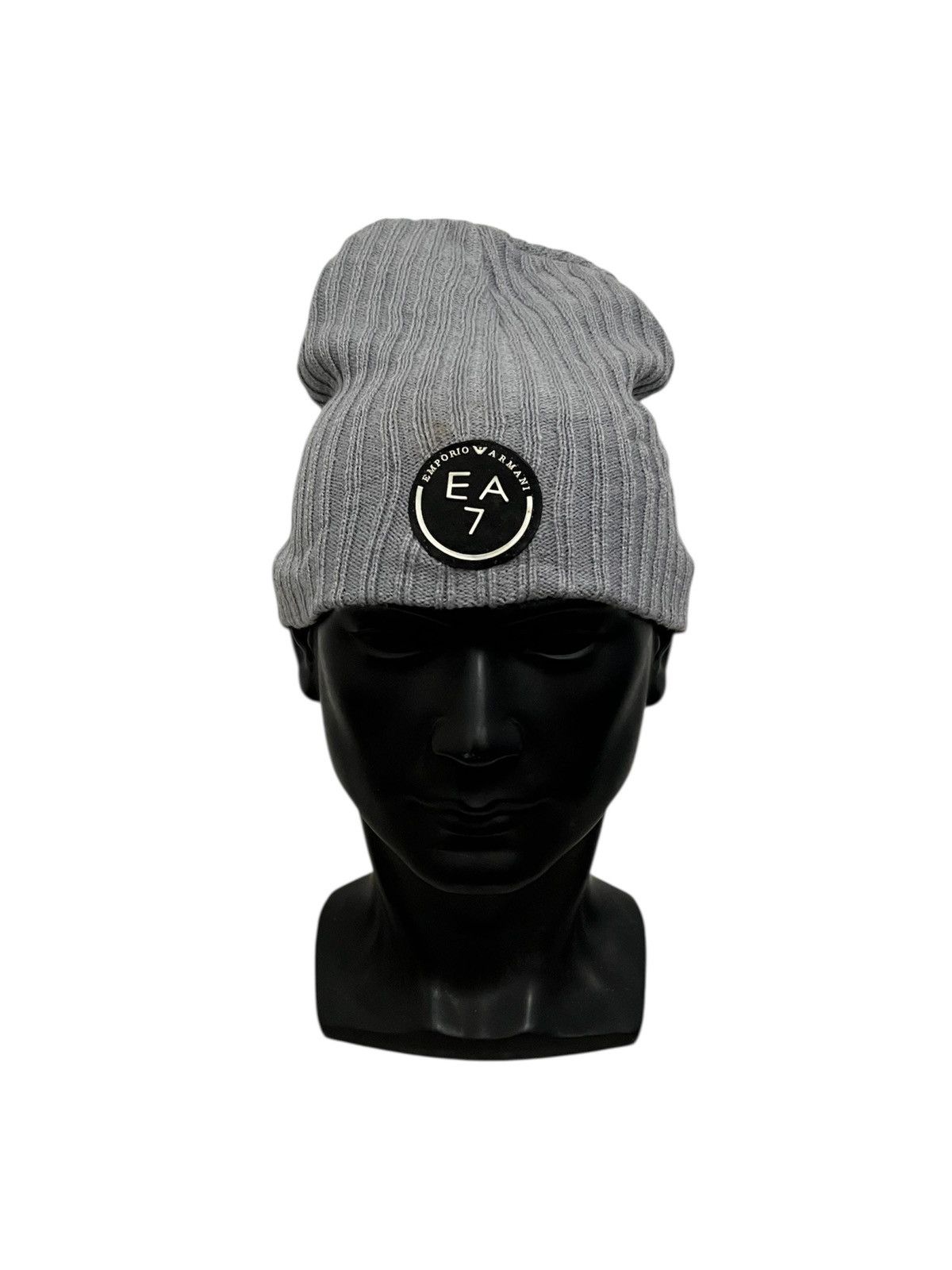 Emporio Armani Vintage Emporio Armani Beanie Hat Size ONE SIZE - 1 Thumbnail
