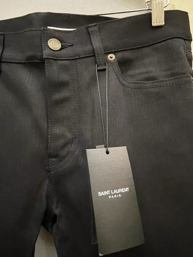 Saint Laurent Paris Saint laurent paris 2016 FW Basic Black jeans 2506-Nextarro Size US 30 / EU 46 - 2 Thumbnail