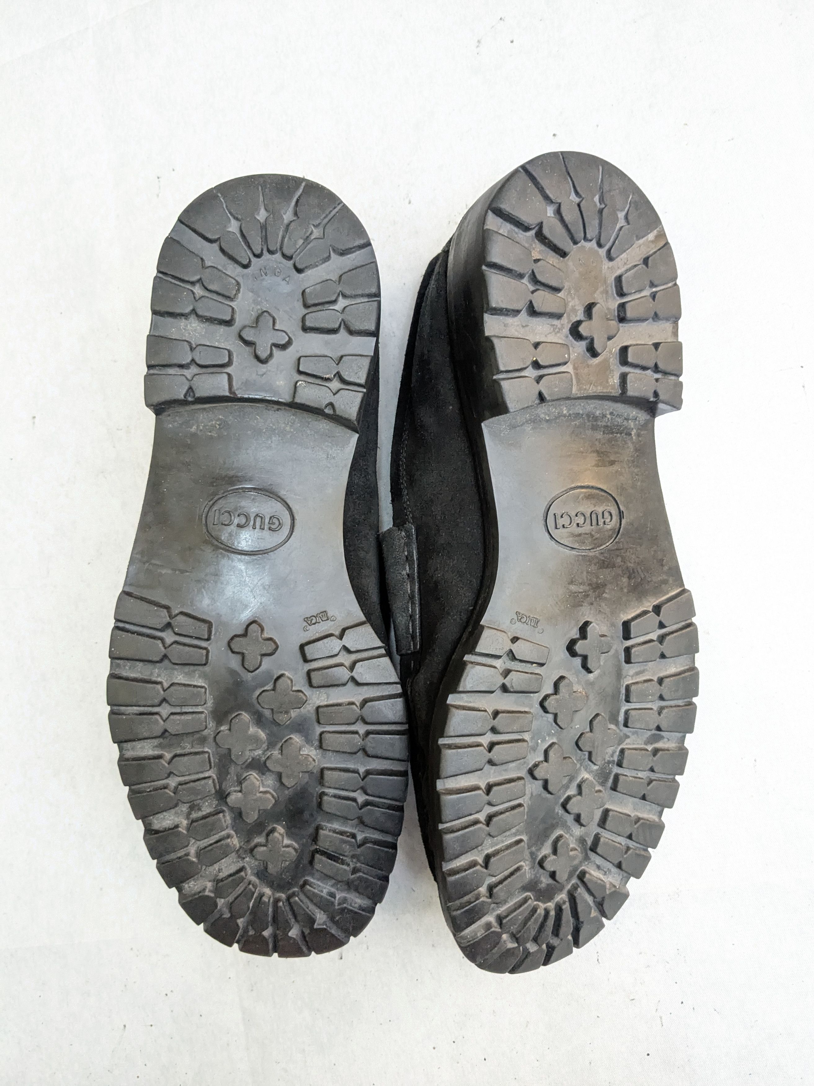 Gucci Gucci Horsebit Loafers Black Suede 9.5 Suede Leather Slip On Size US 9.5 / EU 42-43 - 12 Thumbnail