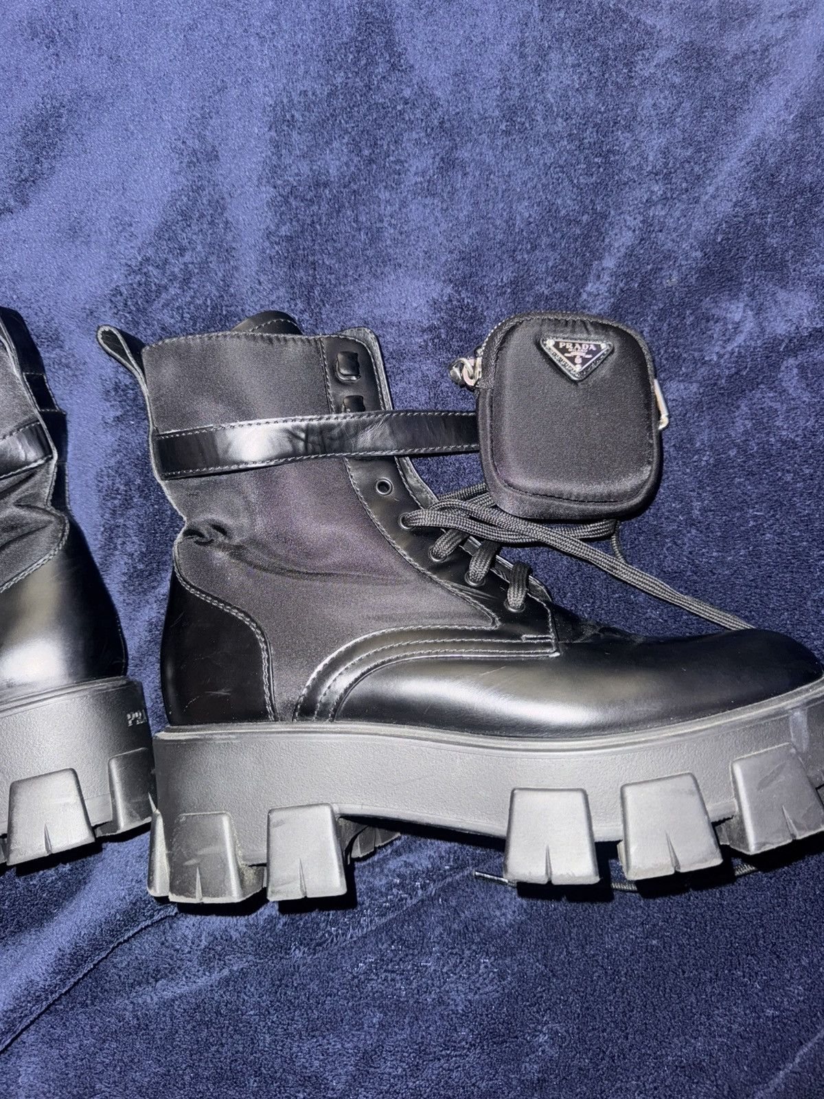 Prada Prada Monolith Re-Nylon Boots w/pouch Size US 8.5 / IT 38.5 - 8 Thumbnail