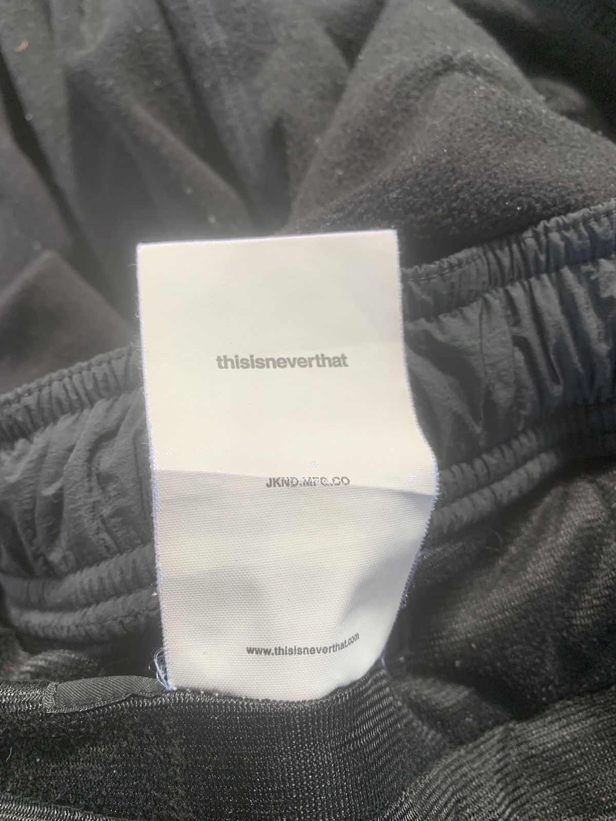 thisisneverthat This is never that black fleece joggers Size US 35 - 8 Thumbnail