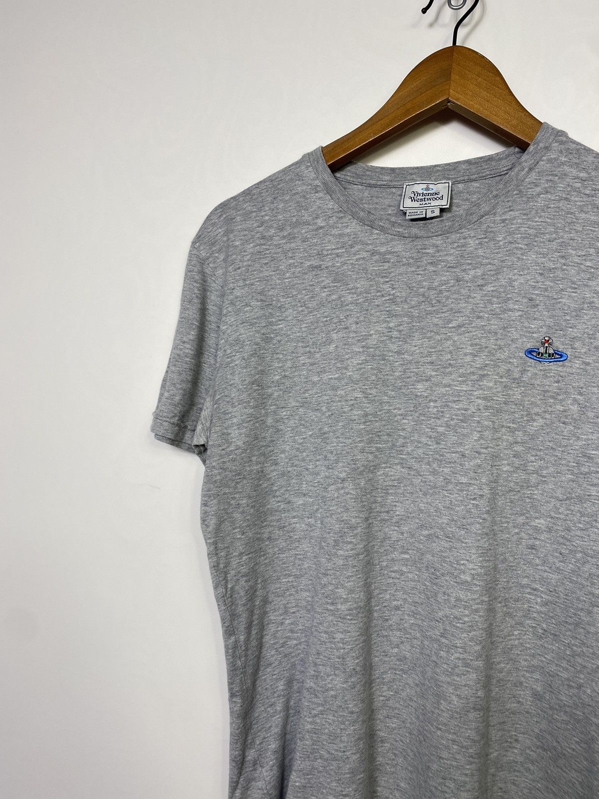 Vivienne Westwood Vivienne Westwood Small Logo Classic Grey T-shirt Tee Size US S / EU 44-46 / 1 - 3 Thumbnail