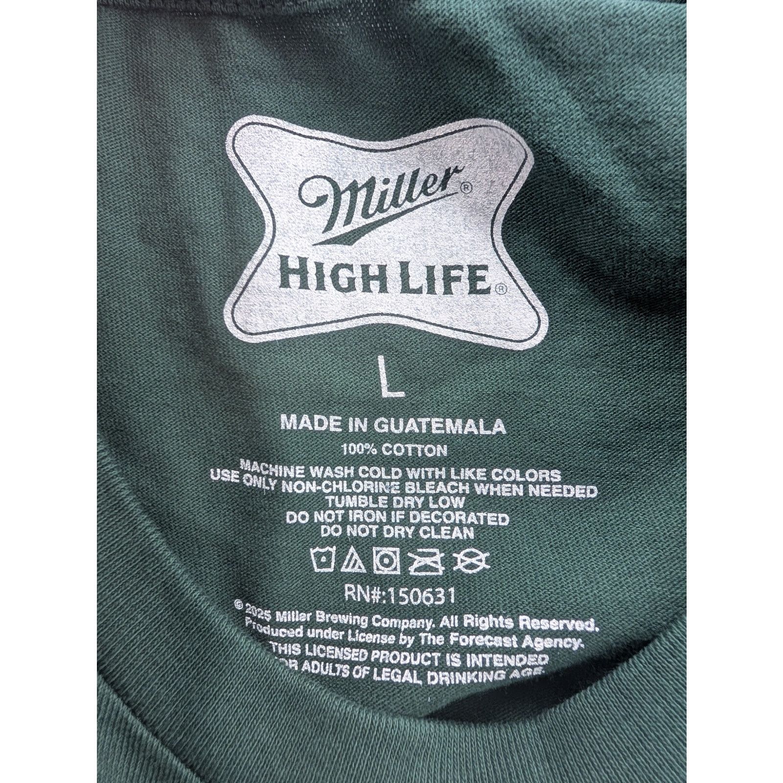 Urban Outfitters NWT Urban Outfitters Miller High Life Buck Graphic Tee Green Size US L / EU 52-54 / 3 - 5 Thumbnail