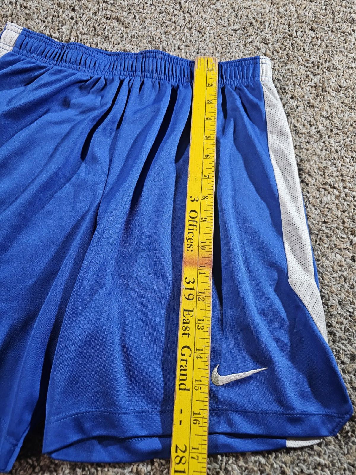 Nike Blue Nike Dri-Fit Athletic Basketball Shorts Men's Size S Size US 30 / EU 46 - 4 Thumbnail