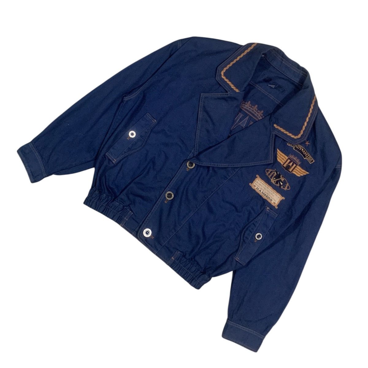 Hardy Amies Vtg Hardy Amies London Sport Marine Jacket Size US L / EU 52-54 / 3 - 4 Thumbnail