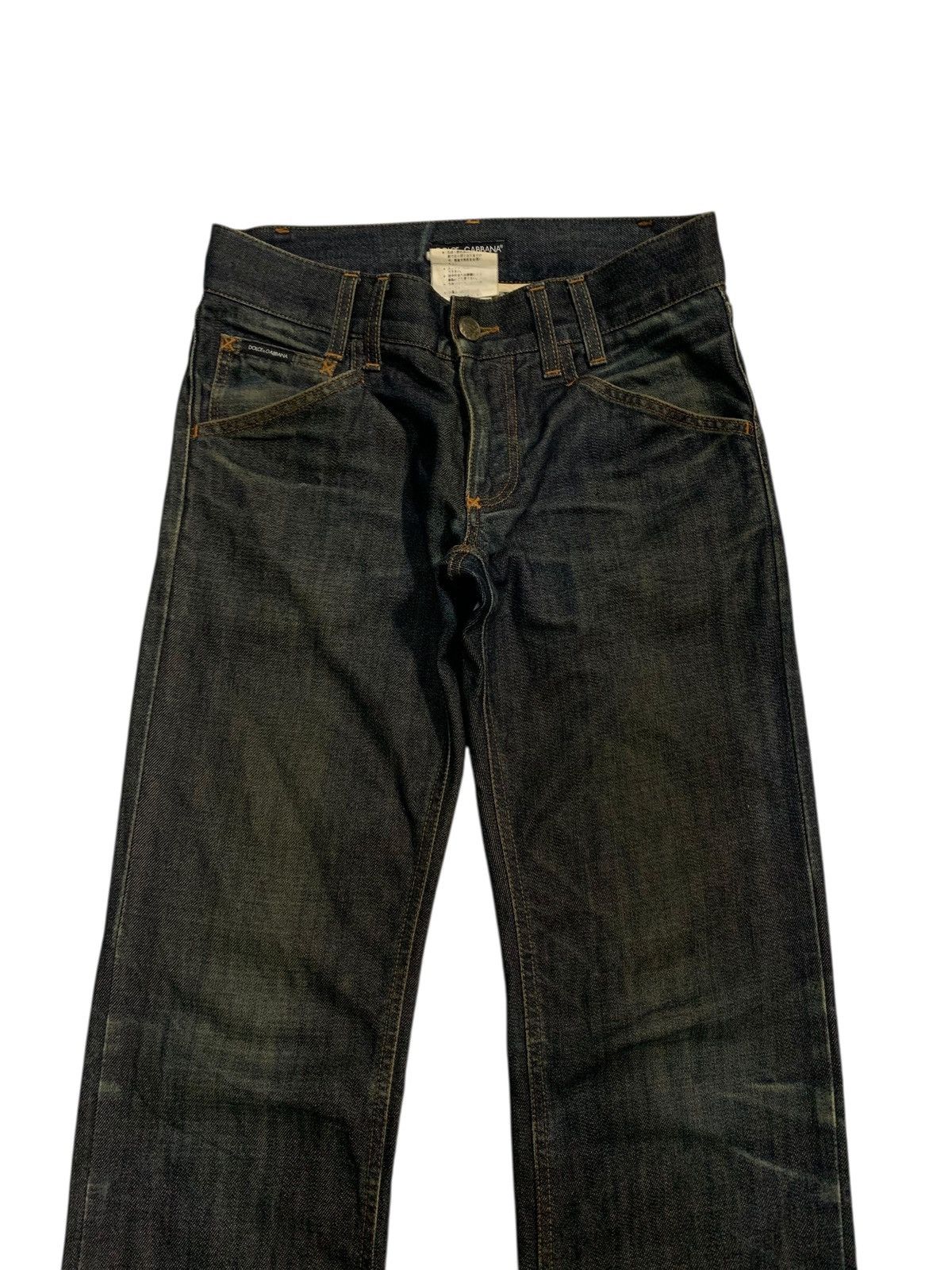 Dolce & Gabbana VINTAGE DOLCE & GABBANA EMBROIDERY LOGO RUSTY ITALY DENIM Size US 31 - 6 Thumbnail