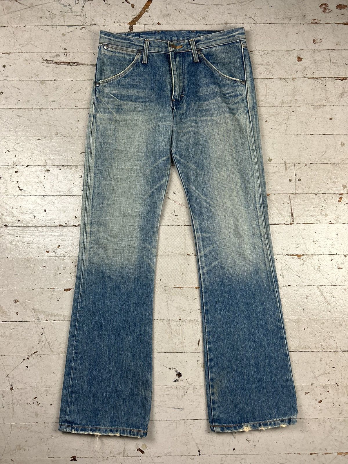 image of Number N Ine x Wrangler Tsuyoshi Noguchi Wrangler Blue Bell Denim, Men's (Size 31)