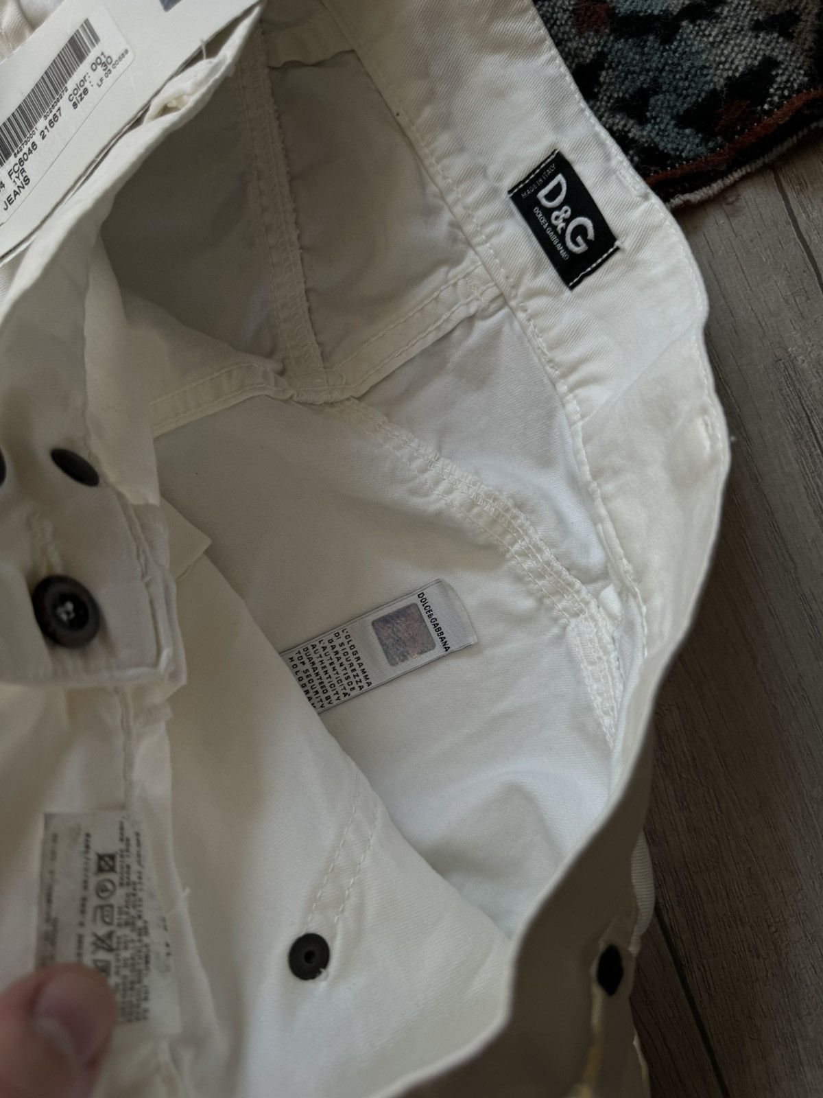 Dolce & Gabbana Dolce & Gabbana Flared Vintage Jeans Size 30" / US 8 / IT 44 - 8 Thumbnail