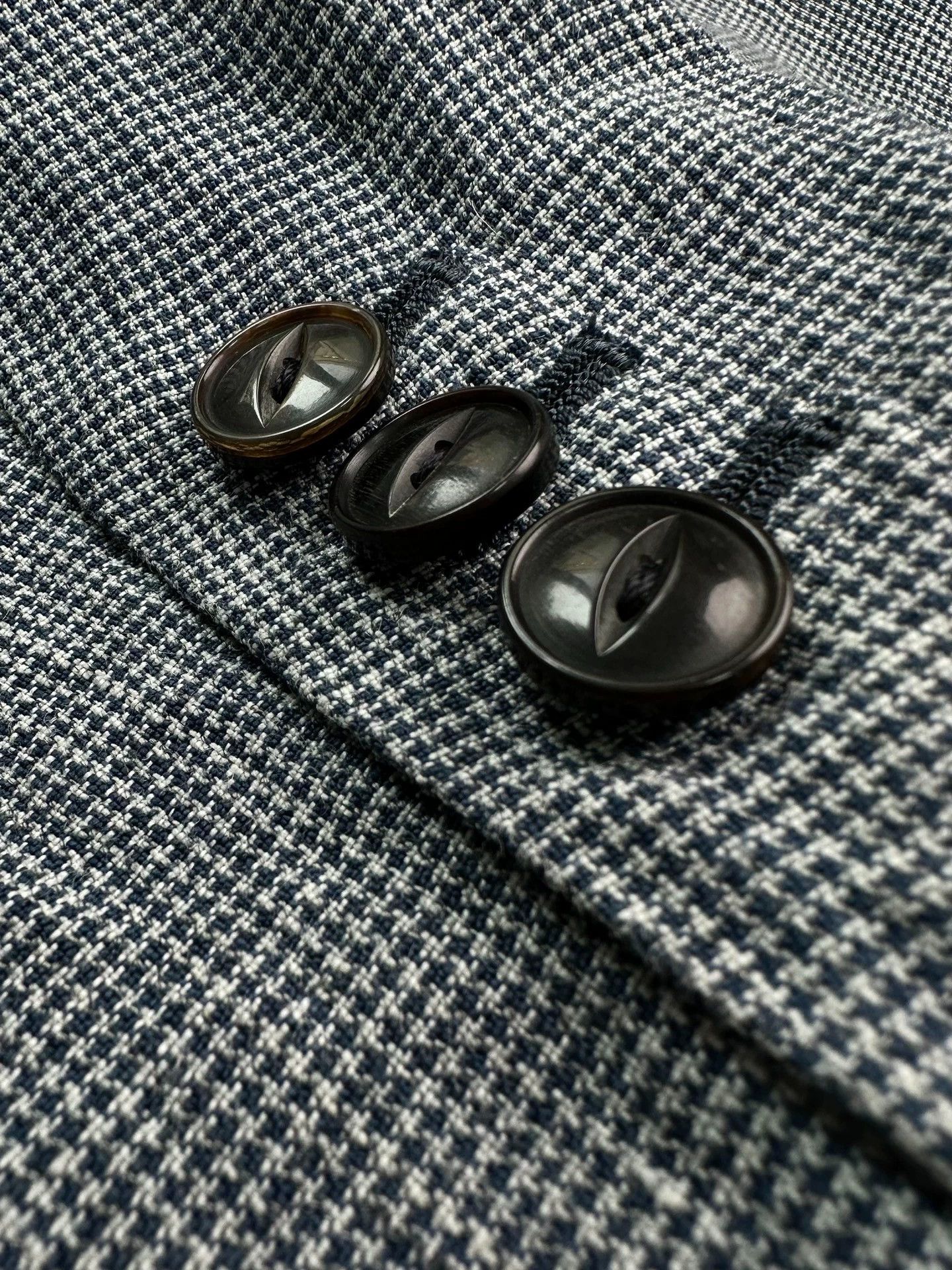 Arts & Science ARTS&SCIENCE fine houndstooth linen suit set unisex Size US M / EU 48-50 / 2 - 7 Thumbnail