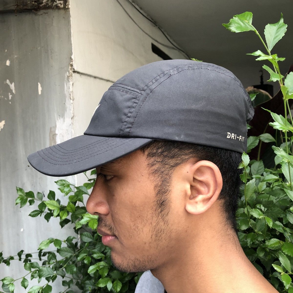 Nike Vtg y2k NIKE 5PANEL SMALL SWOOSH CAP Size ONE SIZE - 2 Thumbnail
