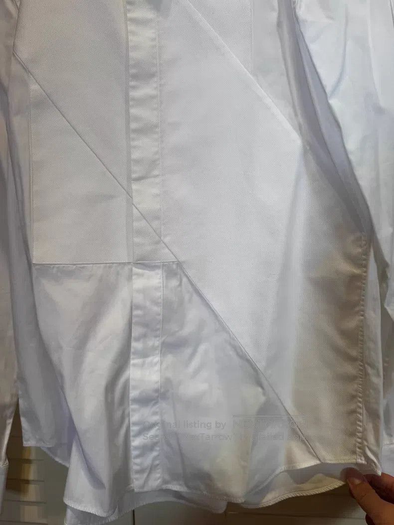 Givenchy Givenchy White Long Sleeve Shirt Size XS / US 0-2 / IT 36-38 - 5 Thumbnail