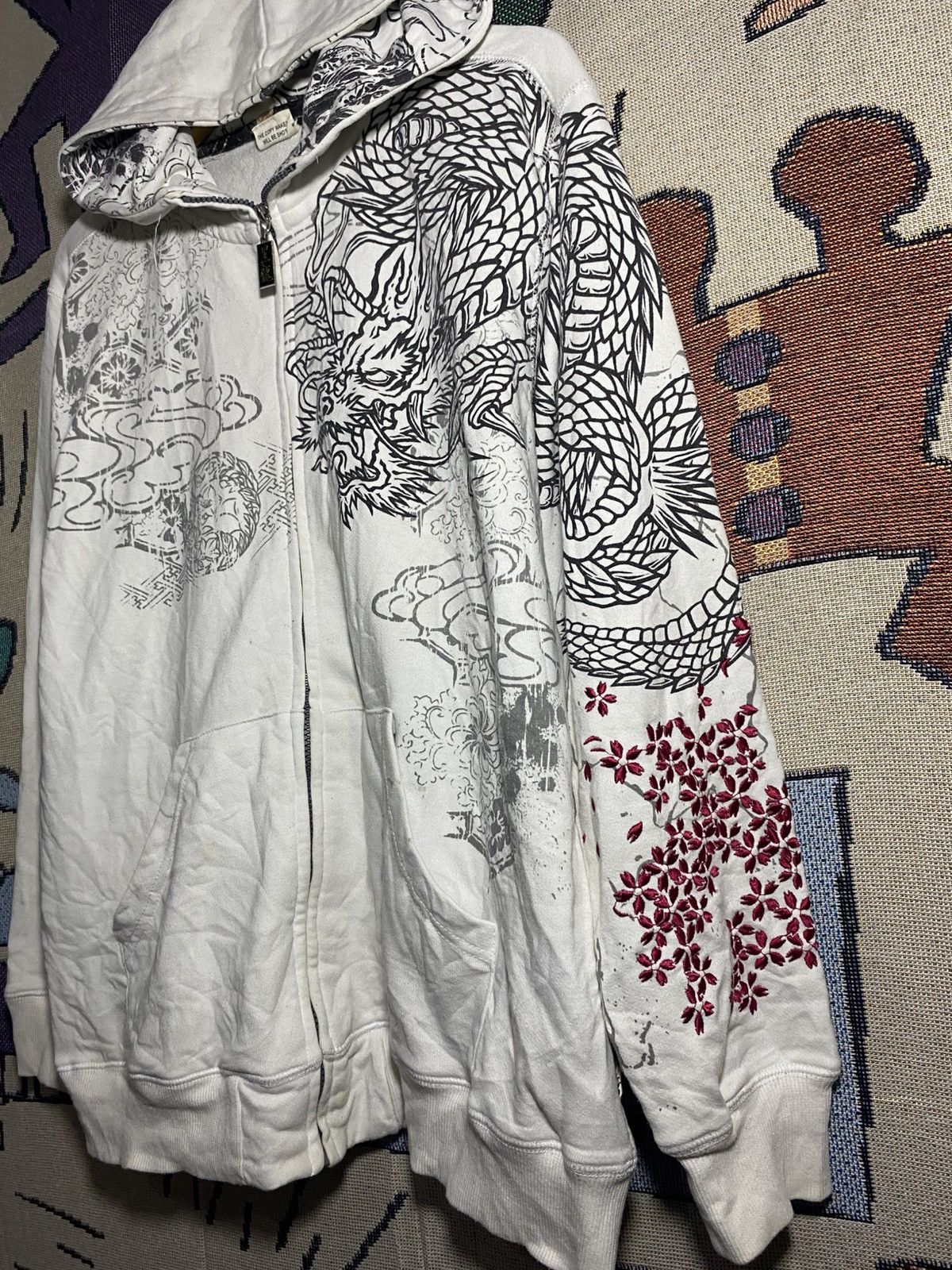 2000's Y2k DogTown Black Dragon Vintage Lgb if six was nine