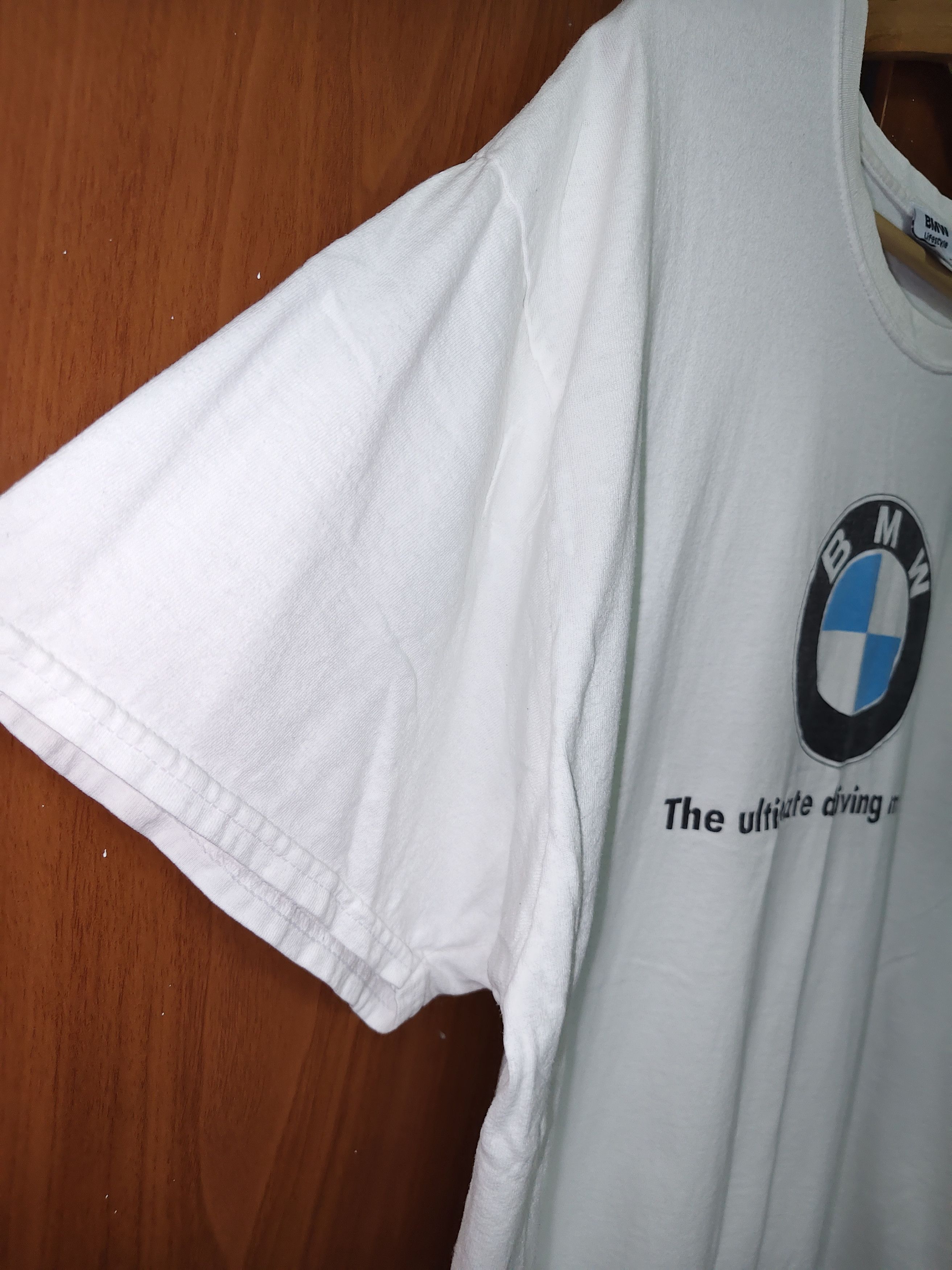 Other Vintage BMW The Ultimate Driving Machine Shirt with Big Logo Size US XL / EU 56 / 4 - 6 Thumbnail