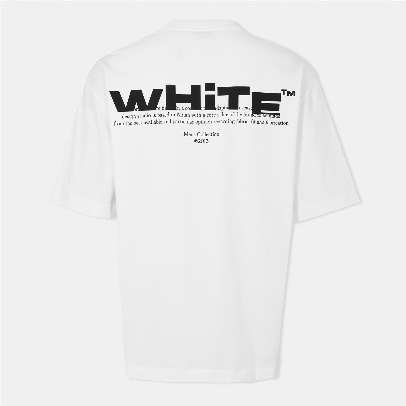Off-White o1g2r1mq0226 Shred Skate T-Shirt In White Size US S / EU 44-46 / 1 - 2 Thumbnail