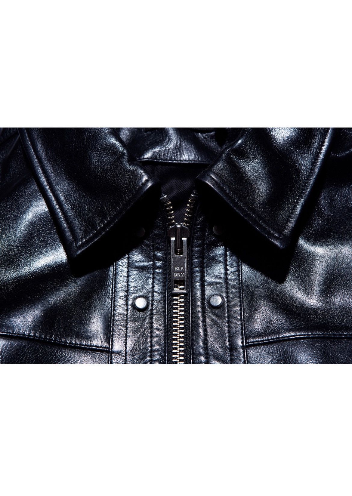 Blk Dnm Studded Leather Jacket. Medium Size US M / EU 48-50 / 2 - 2 Thumbnail