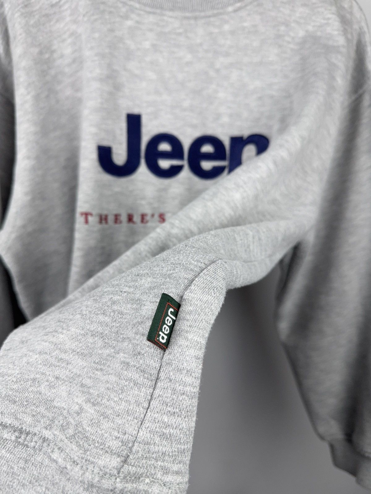 Jeep 00s Vintage Jeep Racing Logo Embroidered Crewneck Grey Size US M / EU 48-50 / 2 - 4 Thumbnail