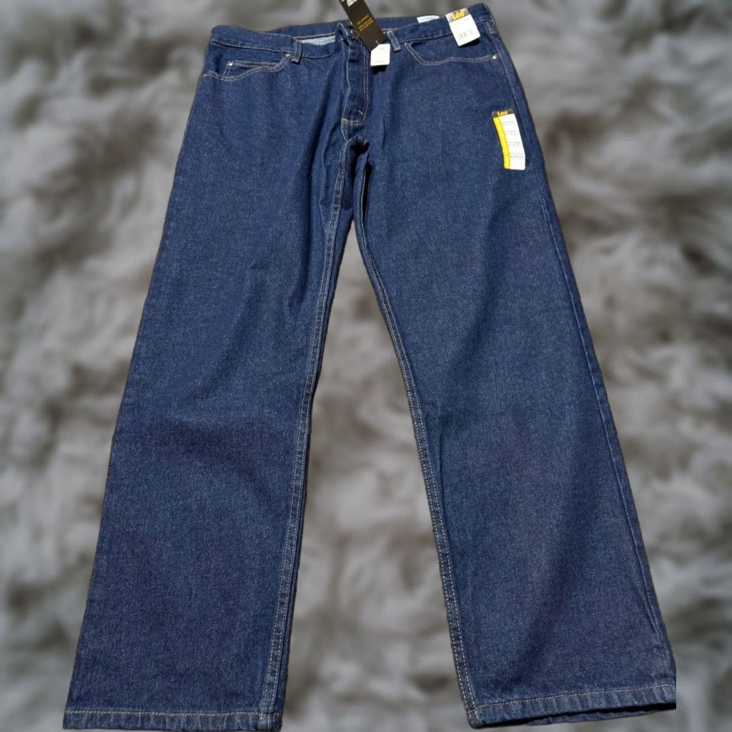 Lee Lee Men Jeans Size 40 Blue Denim NEW Straight Fit 40X30 Jeans Size US 40 / EU 56 - 1 Thumbnail