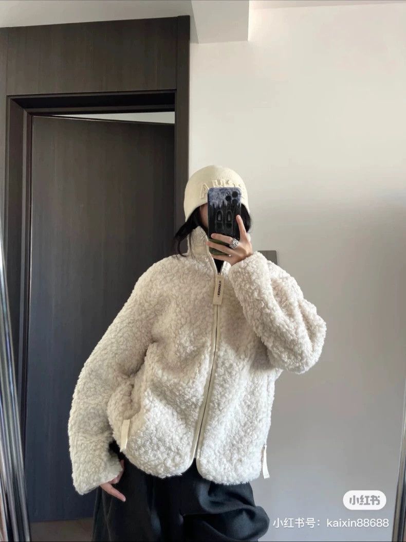 Jil Sander Jil Sander Lamb shearling zip-up jacket Size XS / US 0-2 / IT 36-38 - 8 Thumbnail