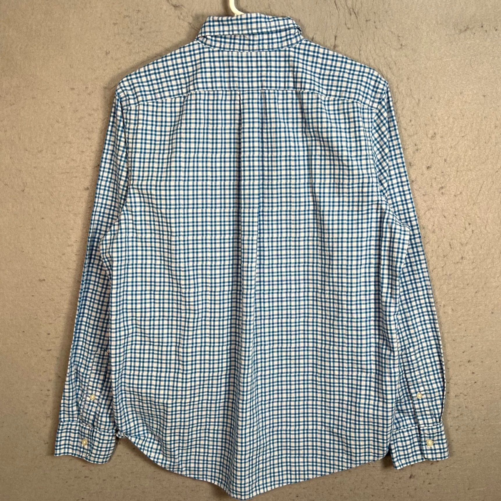 Vineyard Vines Vineyard Vines Tucker Shirt Medium Slim Fit Blue Checkered 100% Cotton Button-Up Mens Size US M / EU 48-50 / 2 - 2 Thumbnail