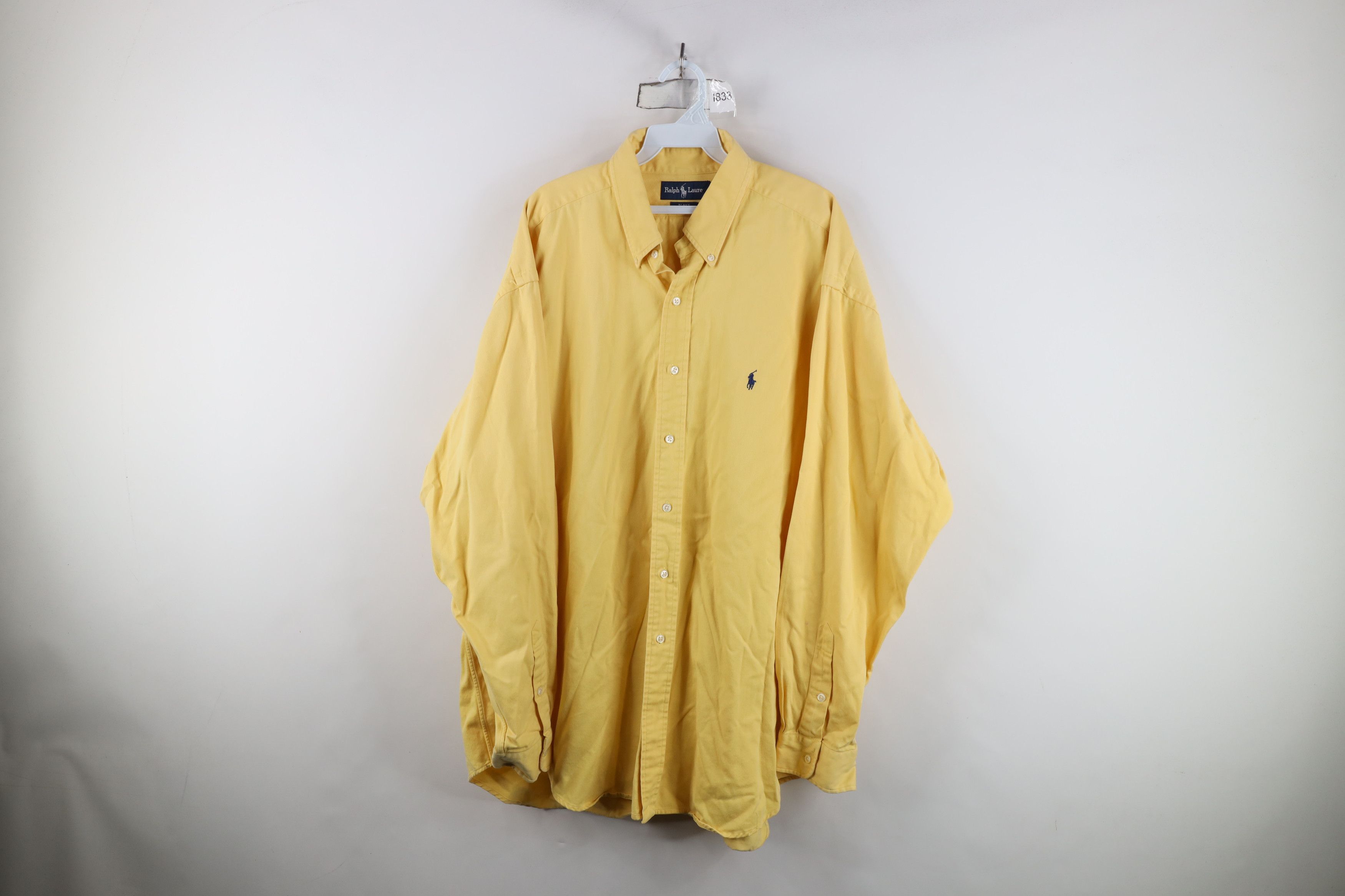 Polo Ralph Lauren Vintage 90s Ralph Lauren Cotton Collared Button Down Shirt Size US XXL / EU 58 / 5 - 1 Thumbnail