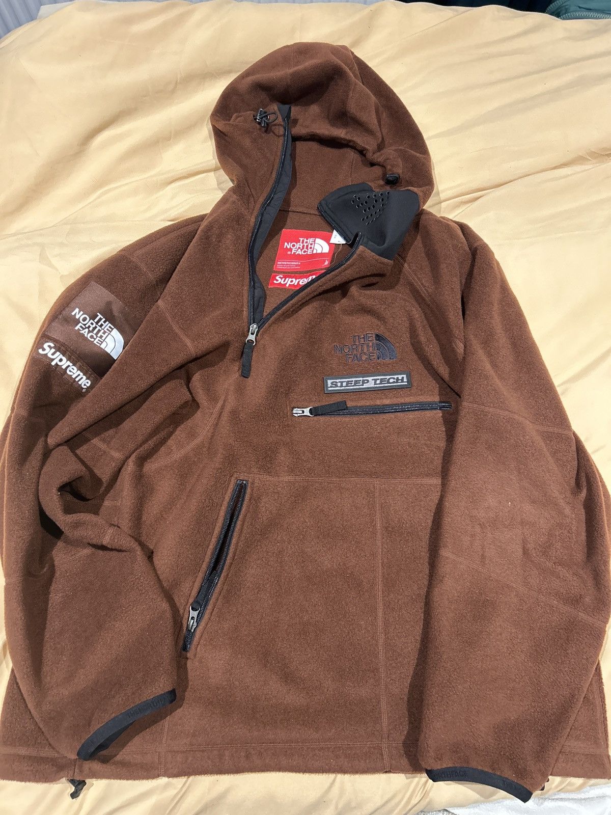 Supreme × The North Face SUPREME THE NORTH FACE STEEP TECH FLEECE PULLOVER Size US XL / EU 56 / 4 - 7 Thumbnail