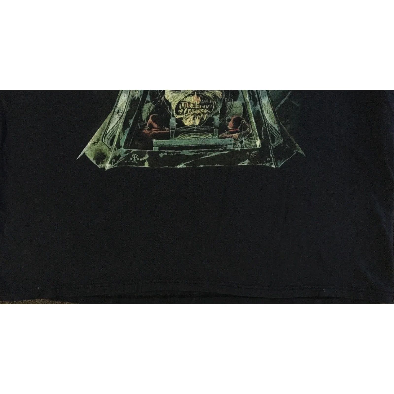 Vintage VINTAGE Iron Maiden Somewhere Back In Time Tour Shirt L Mens Black 2008 Grunge 90s Boxy Distressed World Tour Concert Shirt Size US L / EU 52-54 / 3 - 5 Thumbnail