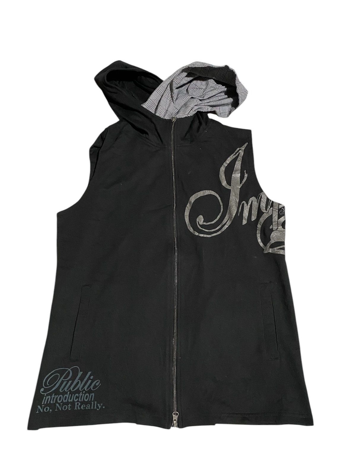 If Six Was Nine × Japanese Brand × Le Grande Bleu (L.G.B.) Impala poem punk style double layers & hoodie - if6was9 lgb Size US XL / EU 56 / 4 - 2 Thumbnail