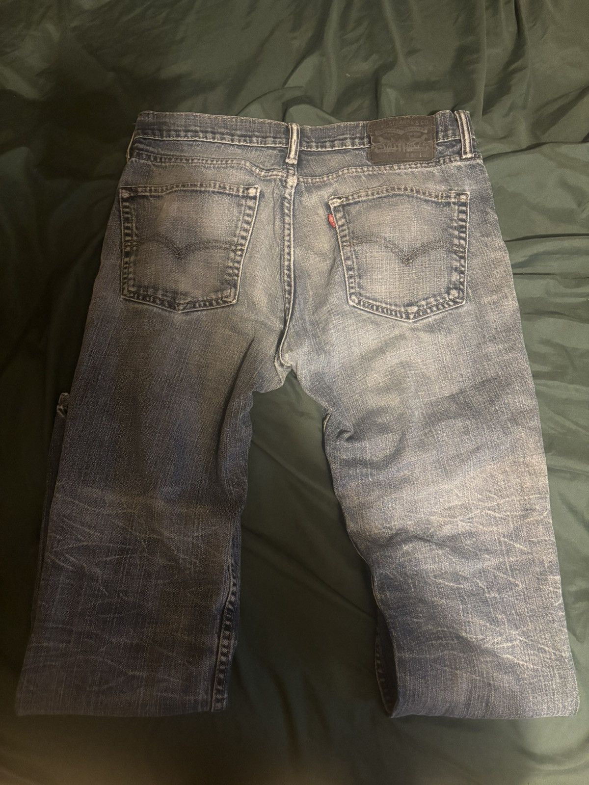 Levi's Washed Levi Blue Jeans Size US 32 / EU 48 - 1 Thumbnail