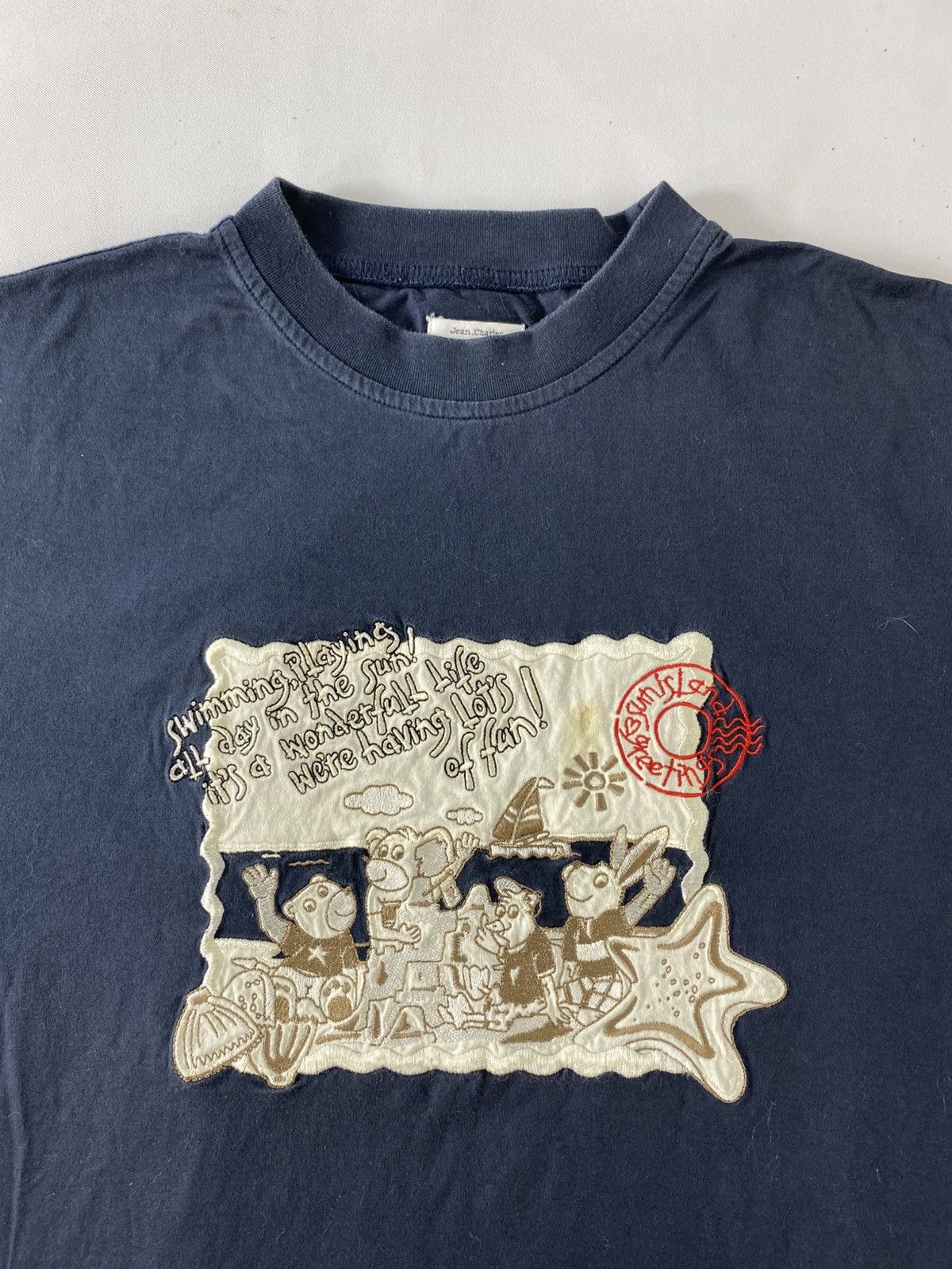 Jean Charles De Castelbajac Jean Charles De Castelbajac Sport Embroidery Logo Printed Size US L / EU 52-54 / 3 - 4 Thumbnail