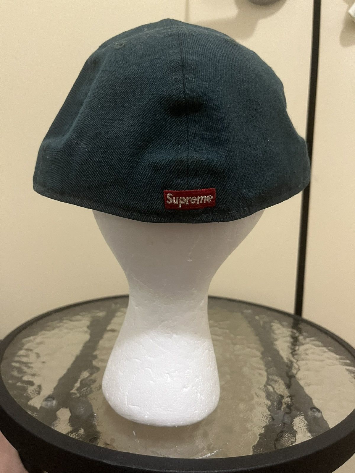 New Era × Supreme Supreme Classic Script New Era Cap Green Size ONE SIZE - 3 Thumbnail