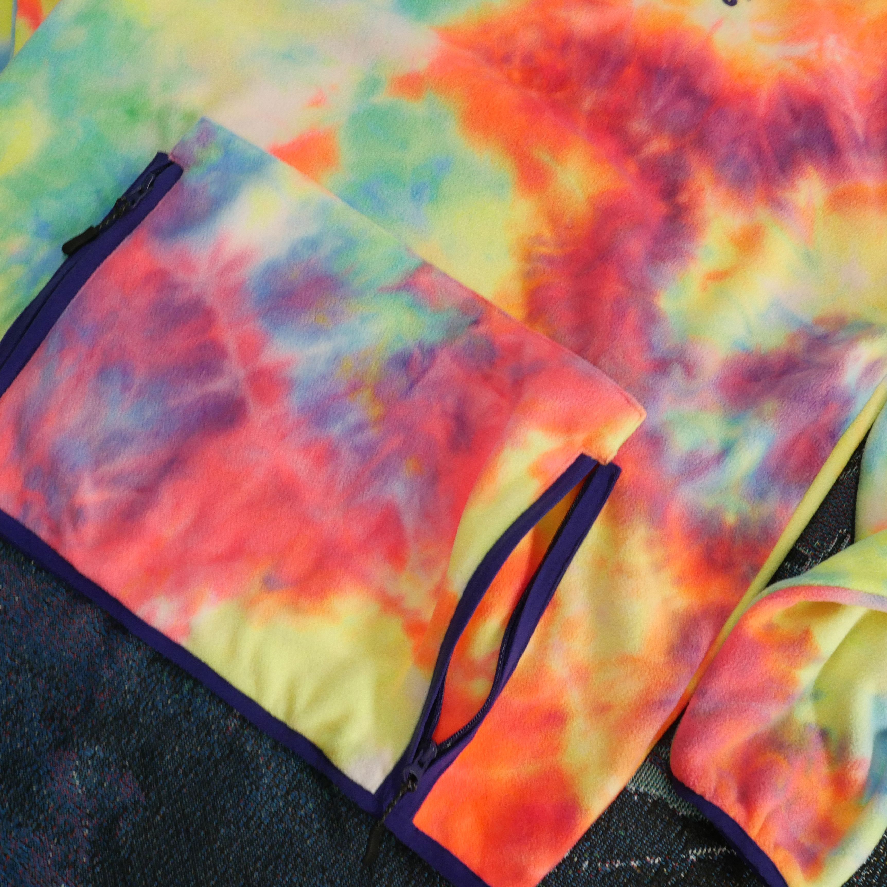 The Hundreds The Hundreds Strato Coral Tie Dye Fleece Crewneck Sweater Size US L / EU 52-54 / 3 - 3 Thumbnail