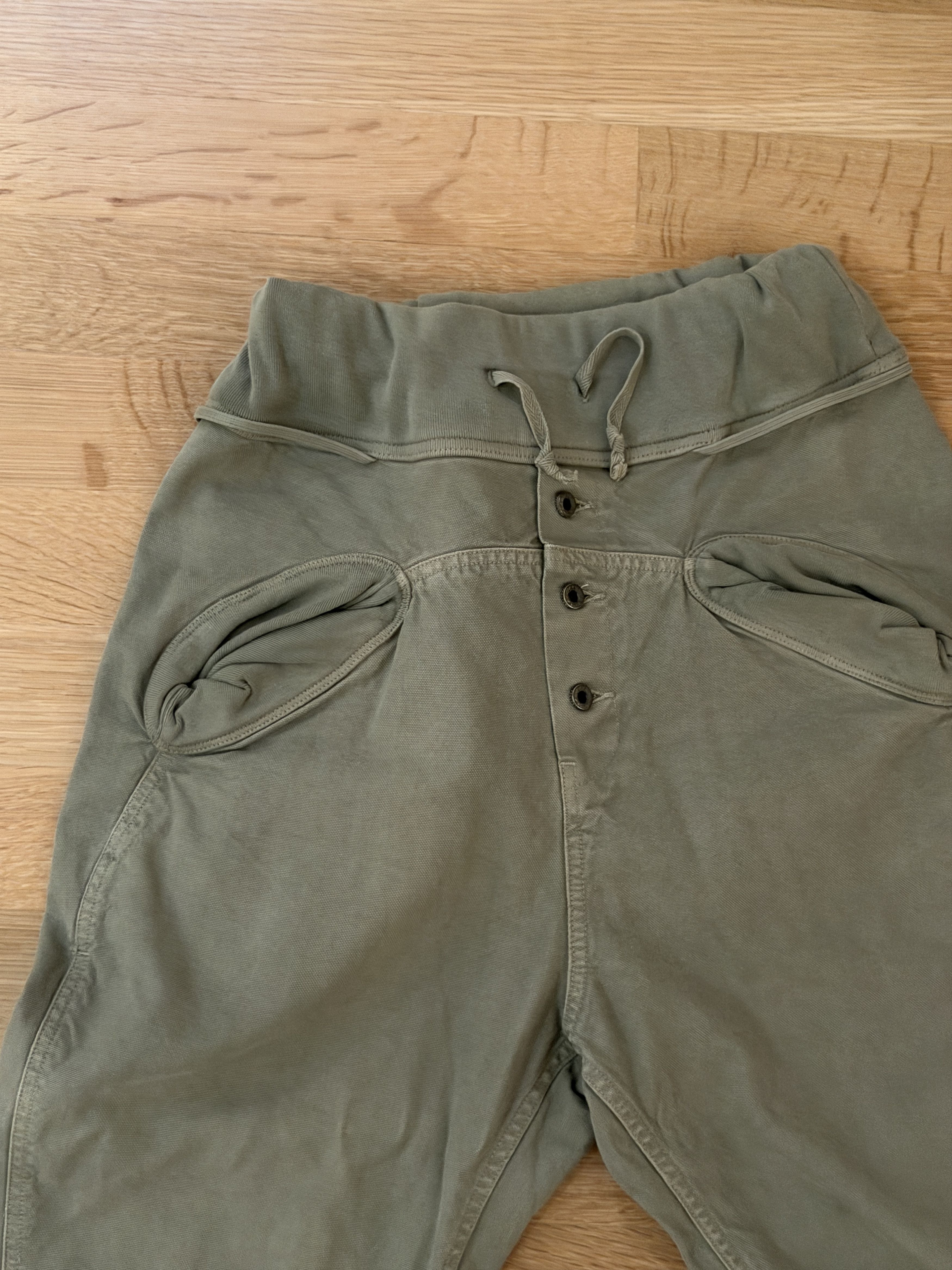 Kapital Kaptial Green Adjustable Waist Casual Pants Size US 32 / EU 48 - 2 Thumbnail