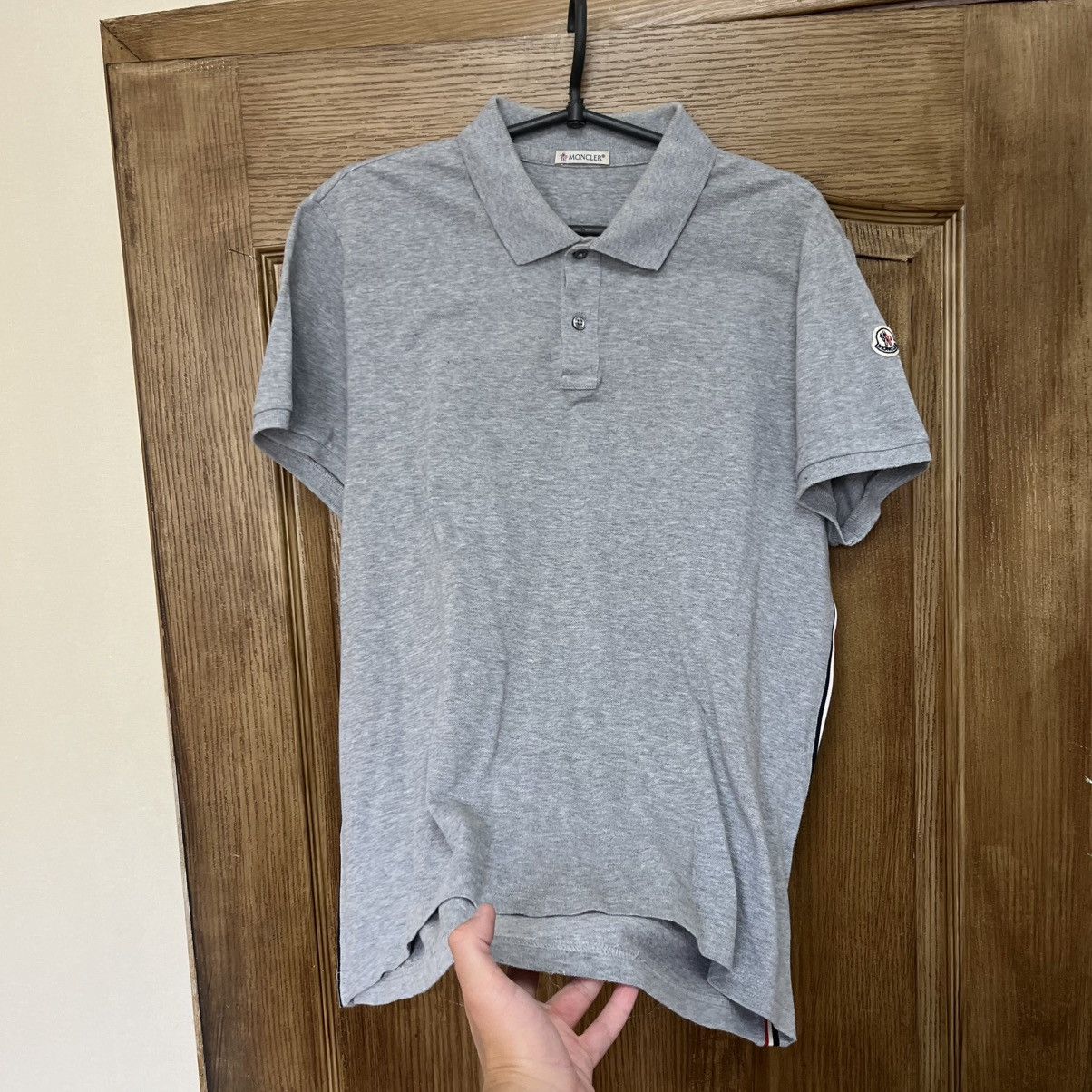 Moncler Moncler Polo T-Shirt Size US L / EU 52-54 / 3 - 2 Thumbnail